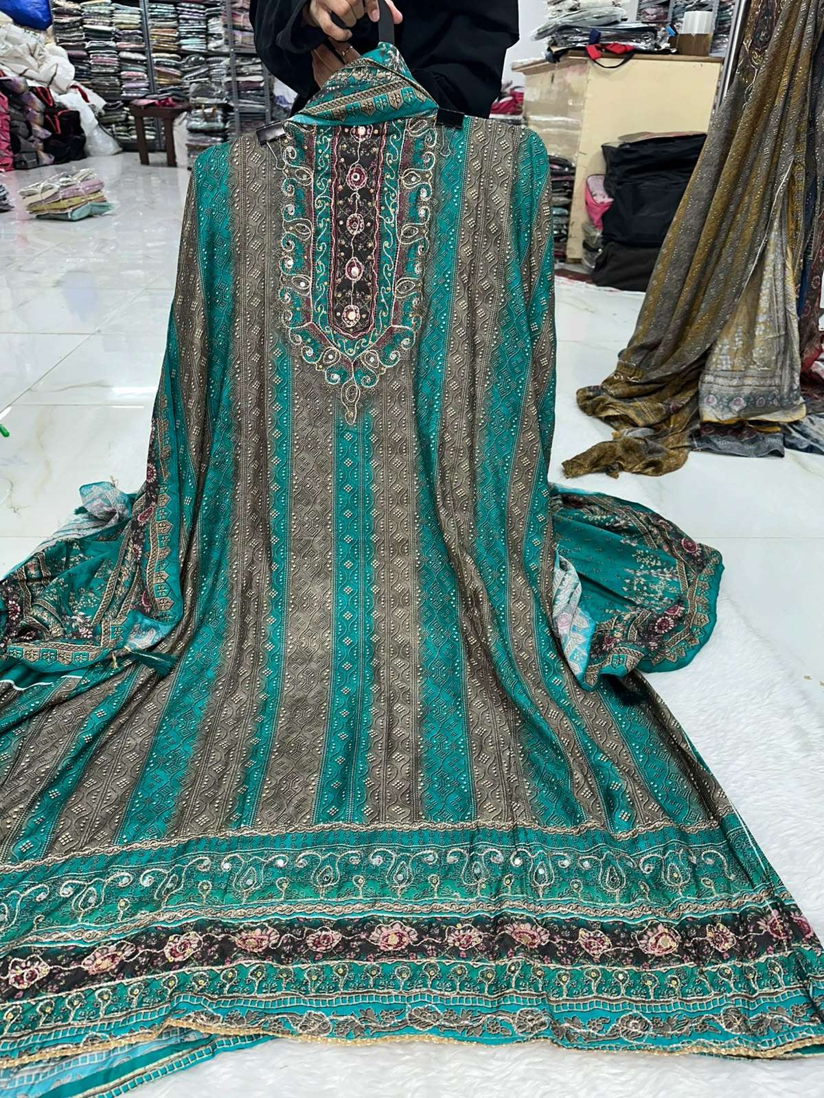 Falah Premium Maslin Collection Code - 50092 By Falah Designer Suits - 03