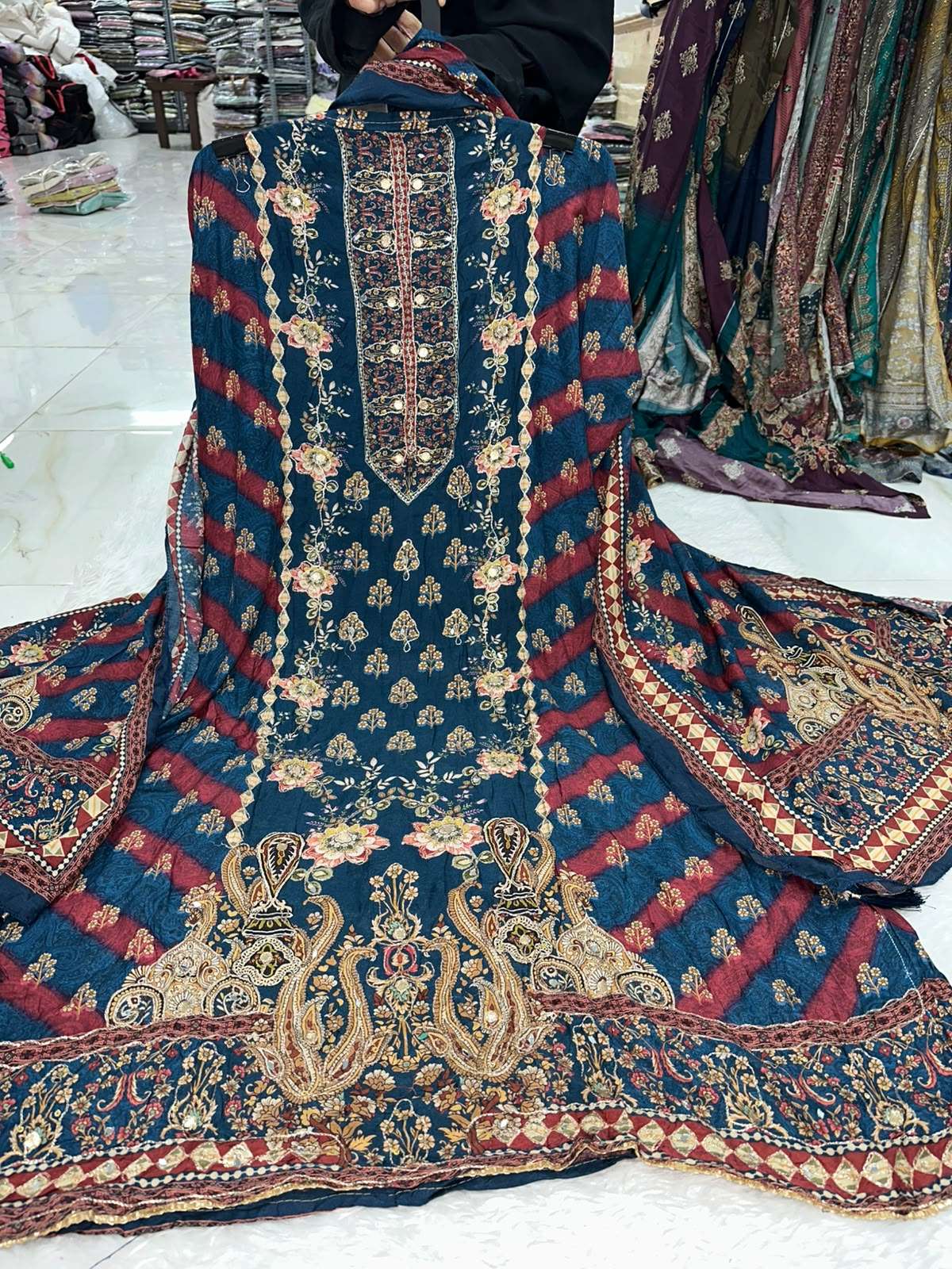 Falah Premium Maslin Collection Code. - 50094 By Falah Designer Suits - 02