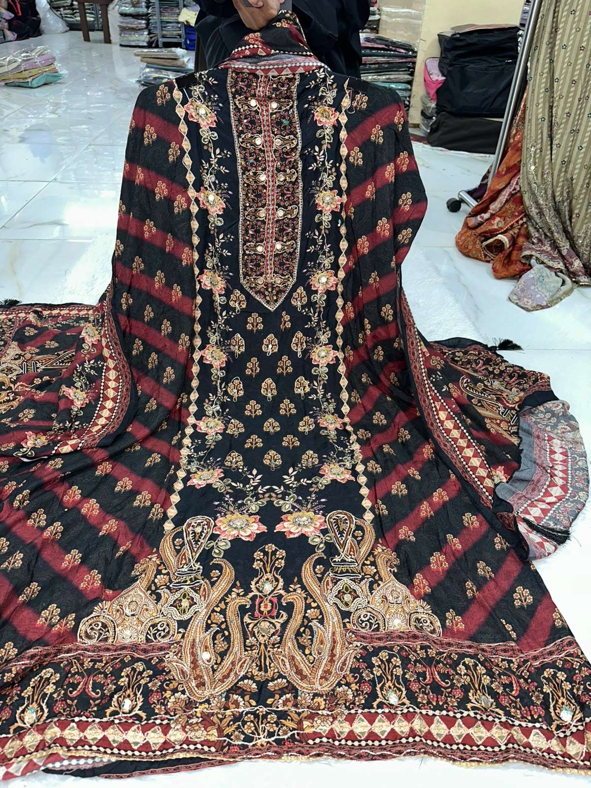 Falah Premium Maslin Collection Code. - 50094 By Falah Designer Suits - 03