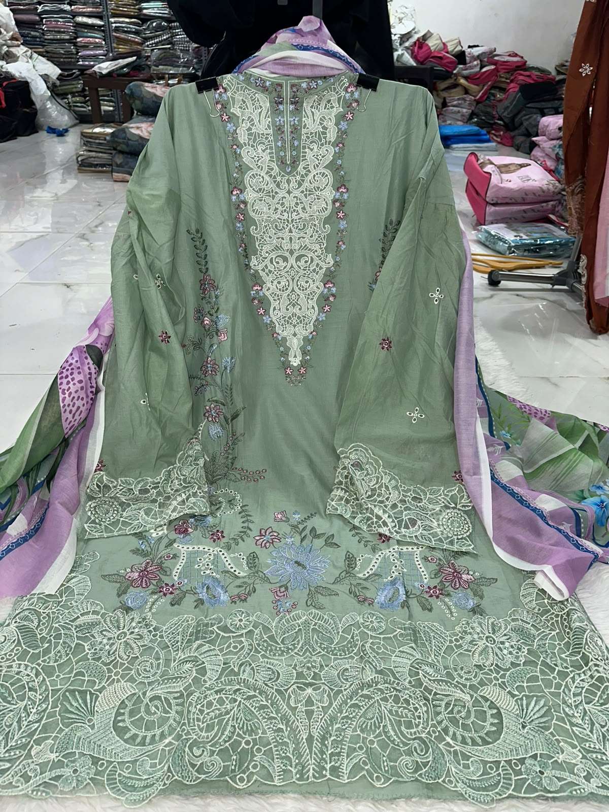 Falah Premium Pure Cotton Collection Code - NOP11 Catalog - 1 By Falah Designer Suits - 01 - 06 A