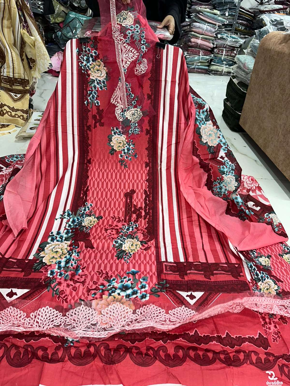 Falah Premium Pure Cotton Collection Code - NOP12 By Falah Designer Suits - 11