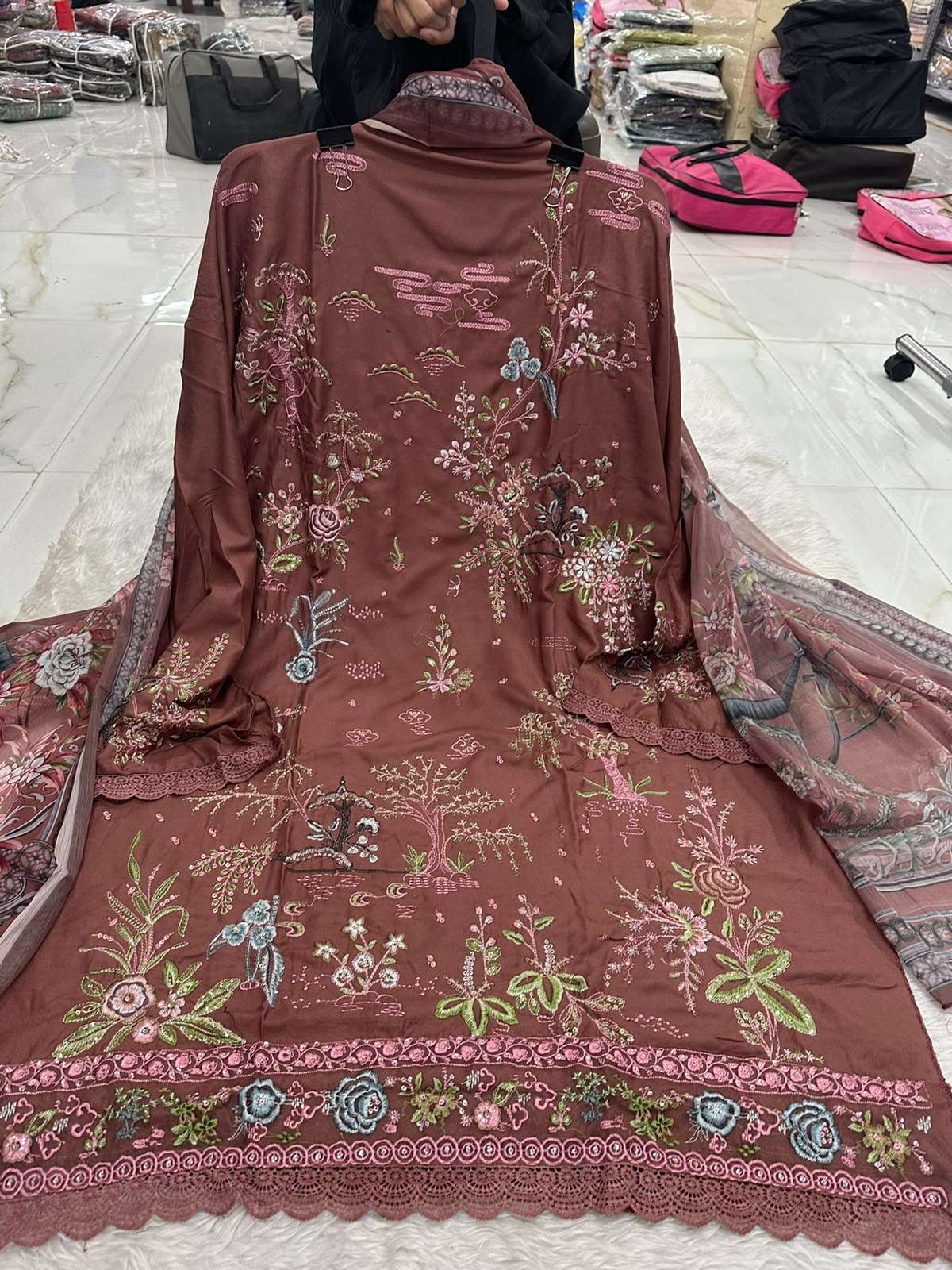 Falah Premium Rayon Collection Code - NOP10 By Falah Designer Suits - 05