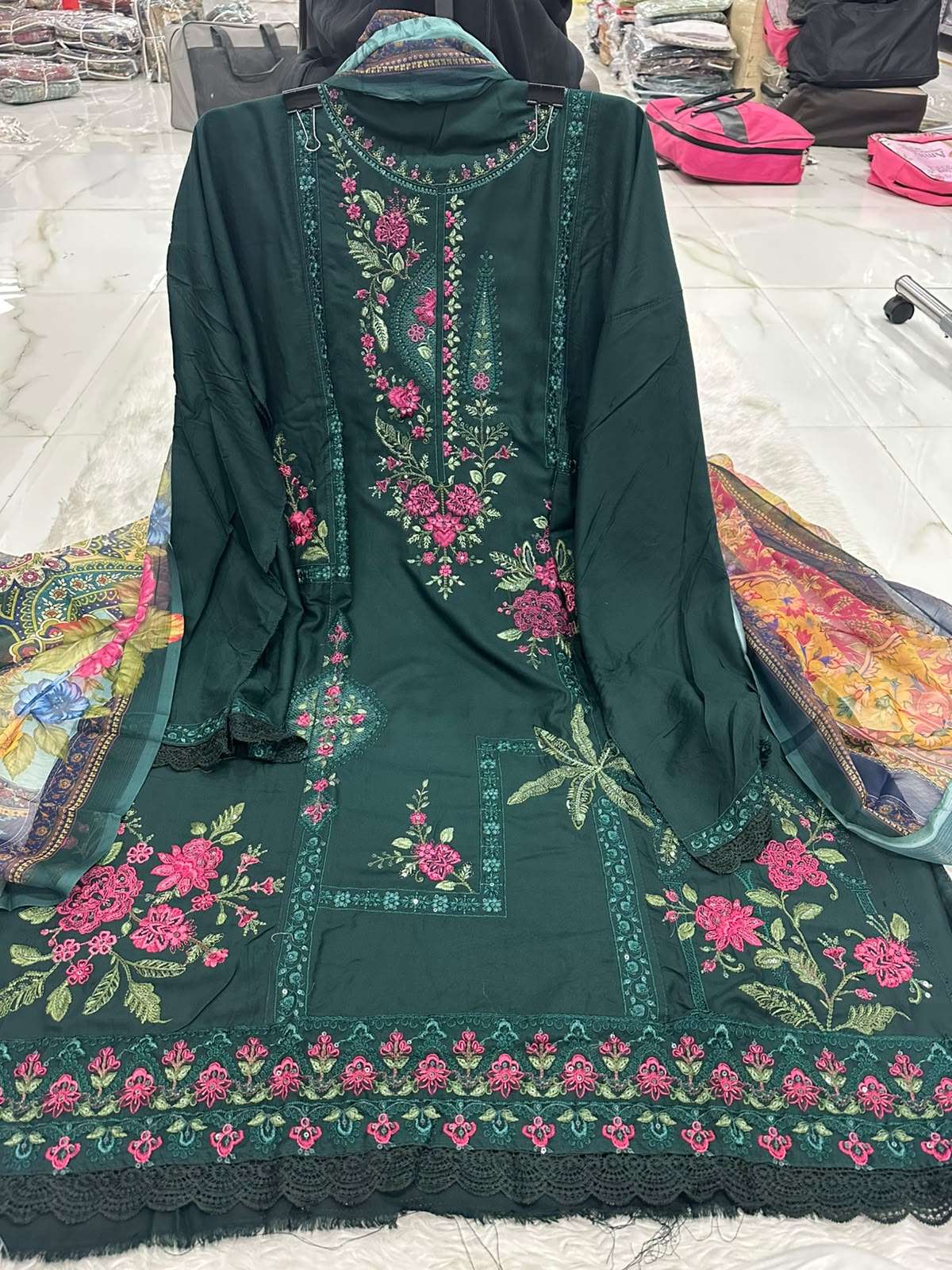 Falah Premium Rayon Collection Code - NOP10 By Falah Designer Suits - 06