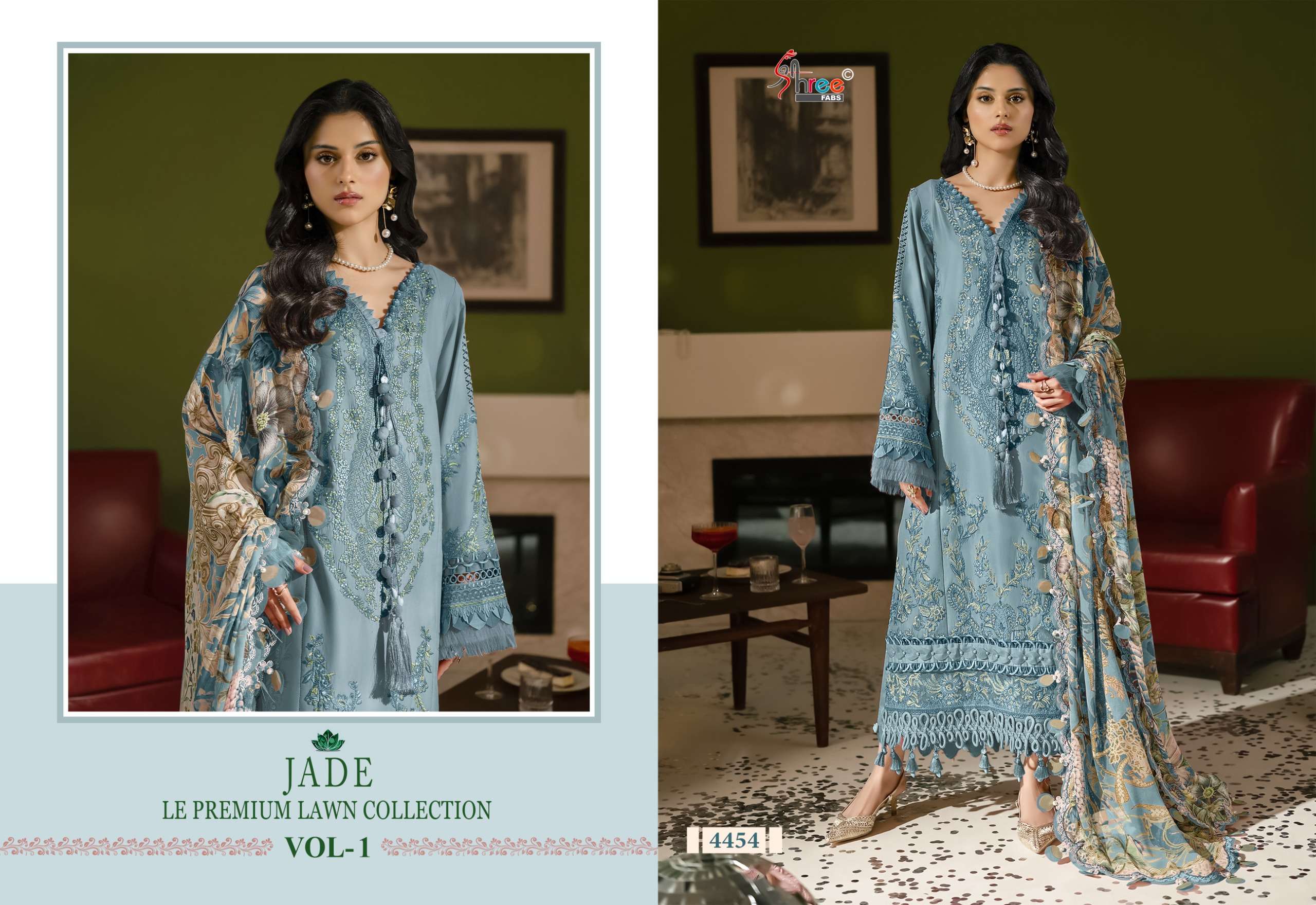 JADE LE PREMIUM LAWN COLLECTION VOL - 01 BY SHREE FABS - 04