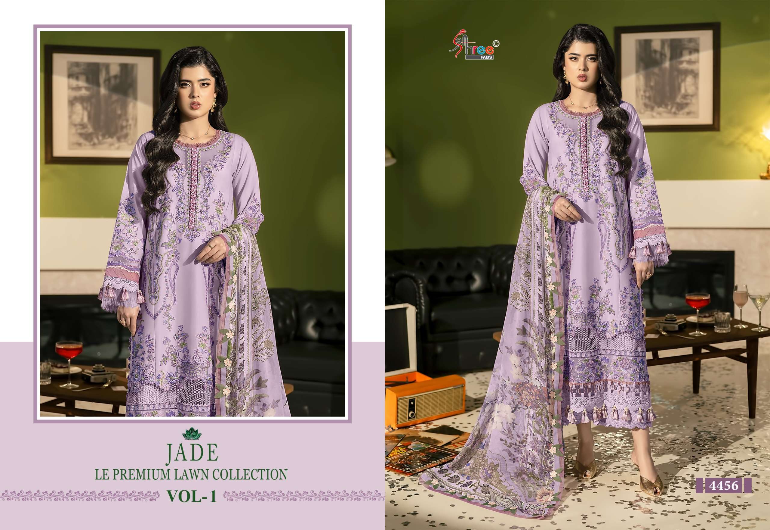 JADE LE PREMIUM LAWN COLLECTION VOL - 01 BY SHREE FABS - 06