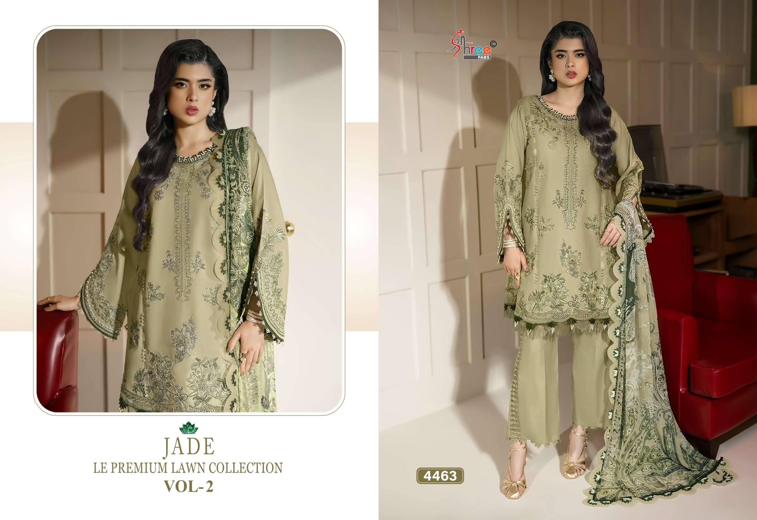 JADE LE PREMIUM LAWN COLLECTION VOL - 02 BY SHREE FABS - 03