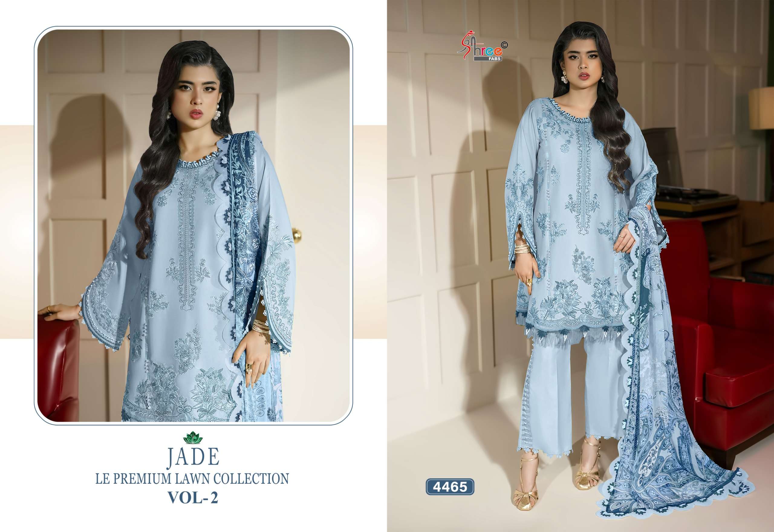 JADE LE PREMIUM LAWN COLLECTION VOL - 02 BY SHREE FABS - 05