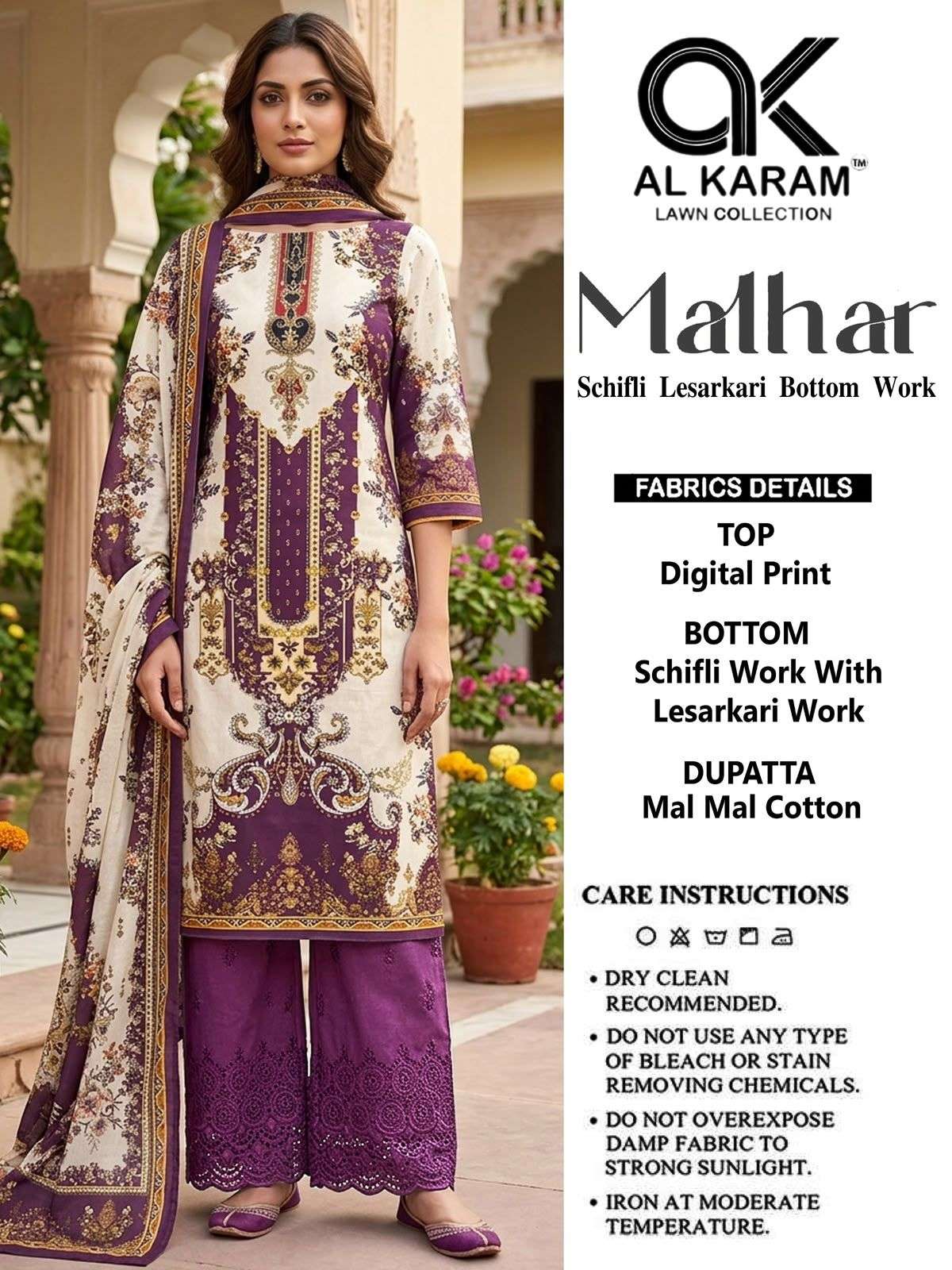 MALHAR BY AL KARAM LAWN COLLECTION - 04