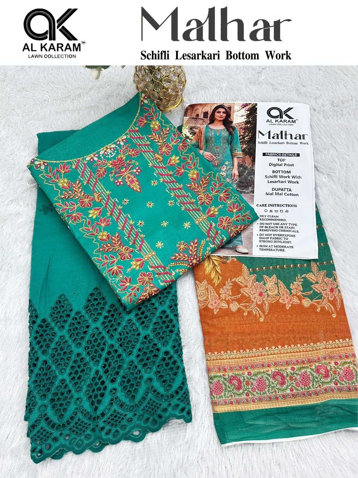 MALHAR BY AL KARAM LAWN COLLECTION - 08