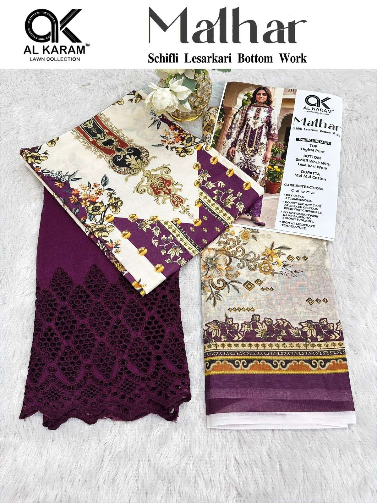 MALHAR BY AL KARAM LAWN COLLECTION - 09