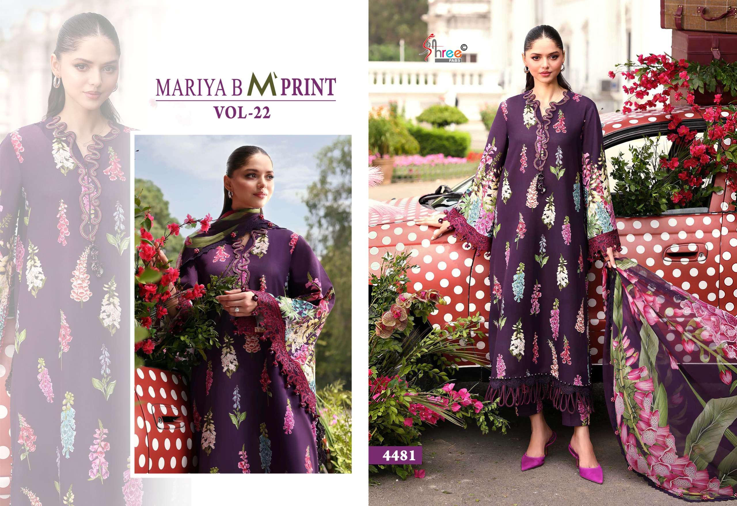 MARIA B M PRINT VOL - 22 BY SHREE FABS - 01
