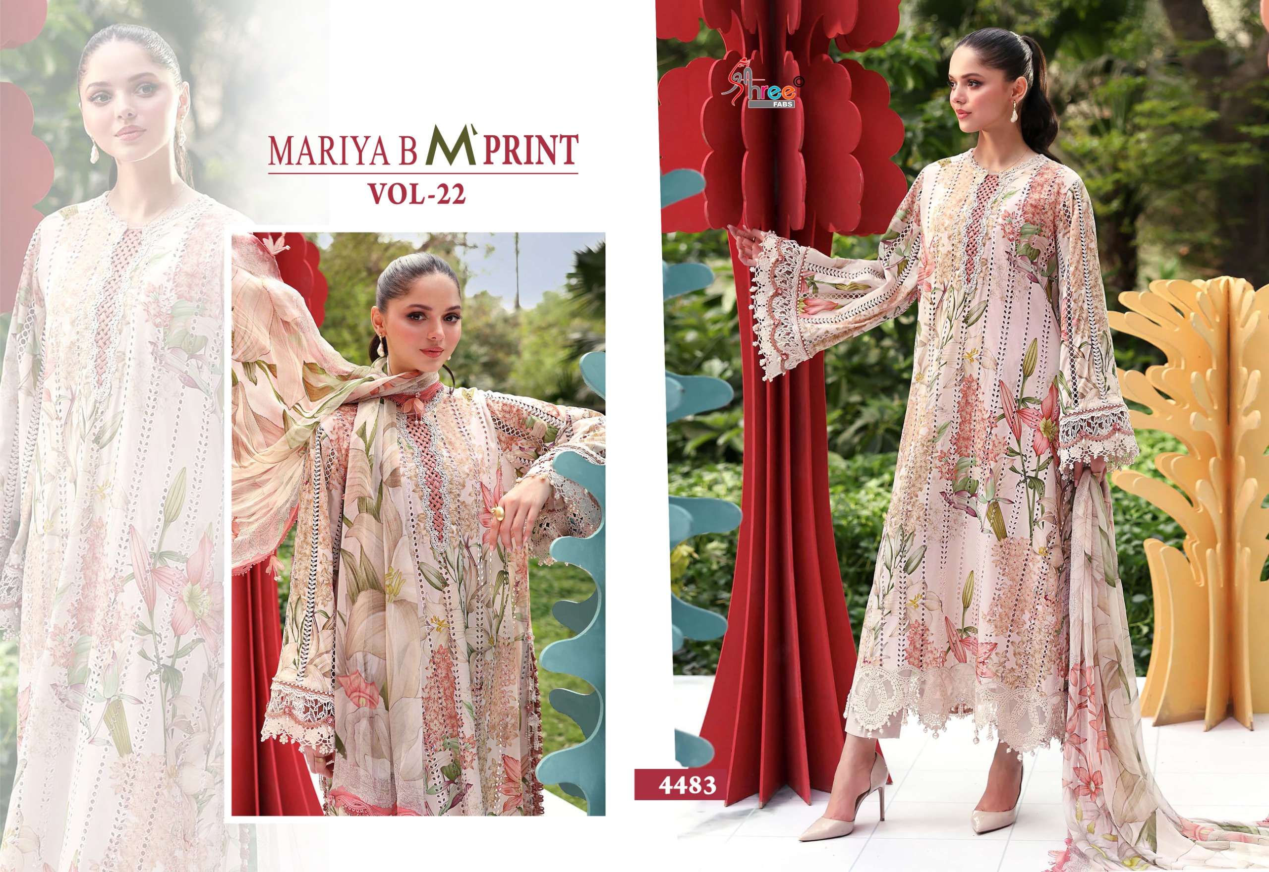 MARIA B M PRINT VOL - 22 BY SHREE FABS - 03