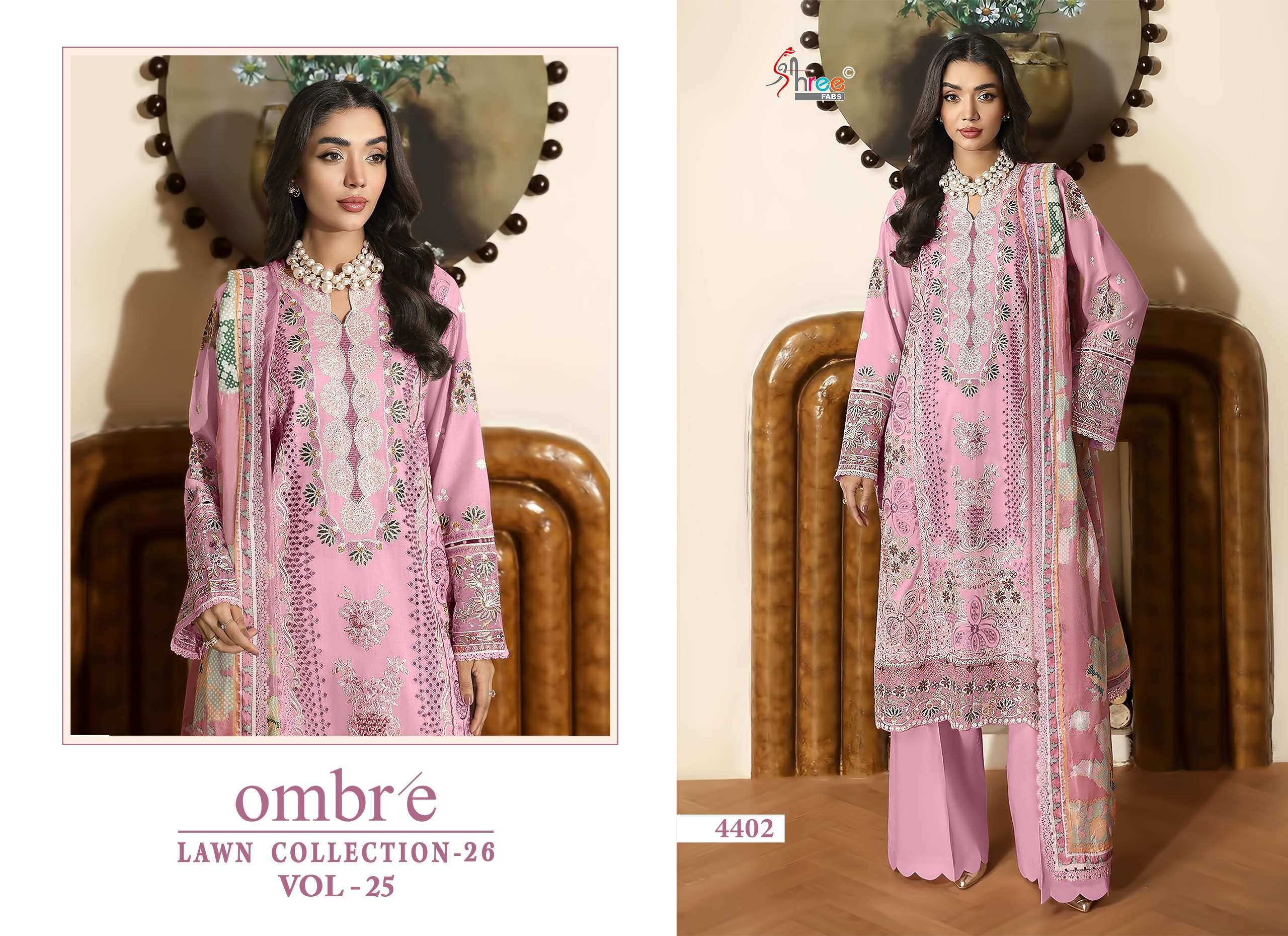 OMBRE LAWN COLLECTION VOL - 25 BY SHREE FABS - 02