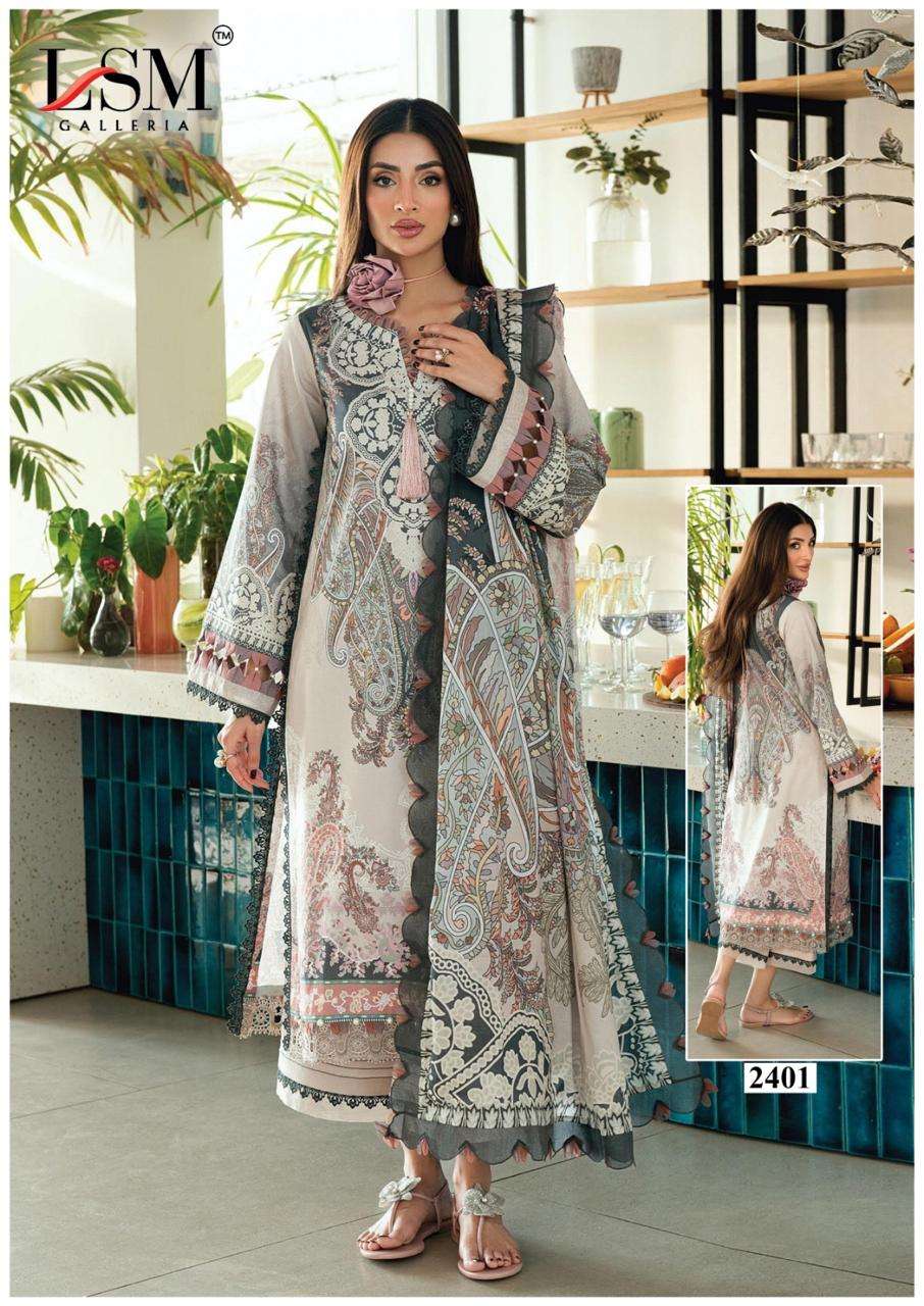 PARIAN DREAM HEAVY LUXURY LAWN COLLECTION VOL - 24 BY LSM - 01
