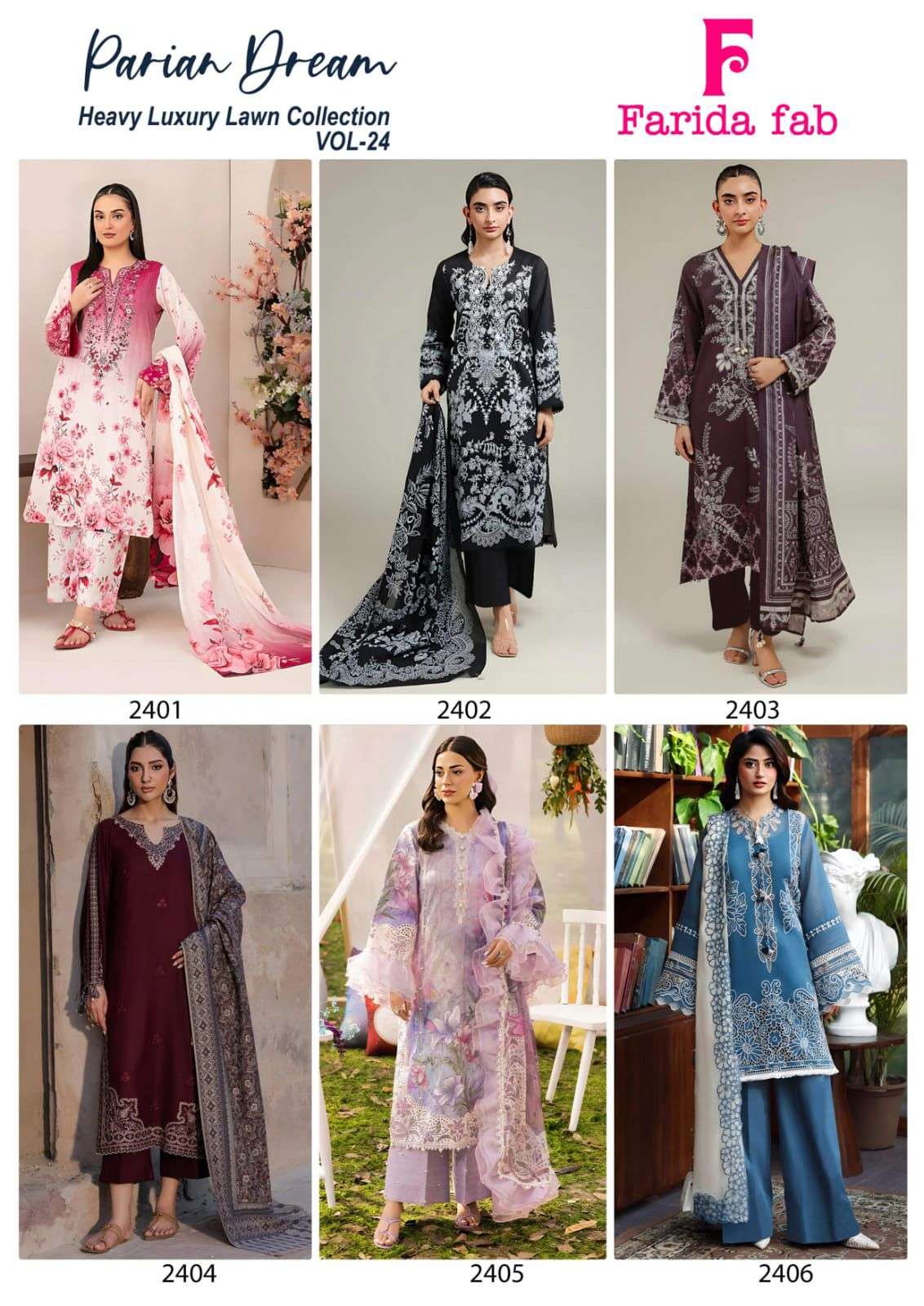 PARIAN DREAM VOL - 24 BY FARIDA FAB - 01 - 06