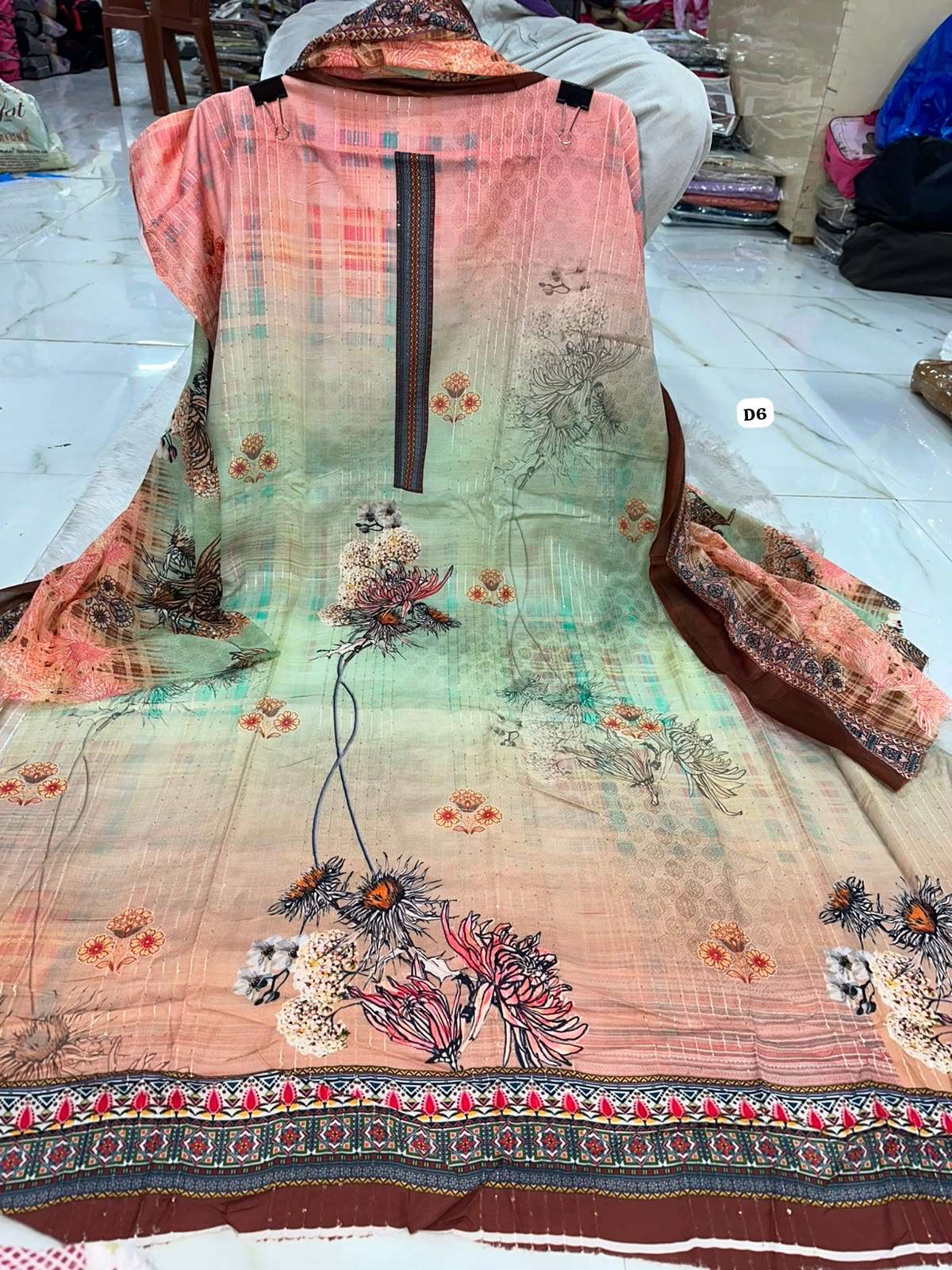 Premium Printed Cotton Collection Code - NOP09 By Al Karam - 02