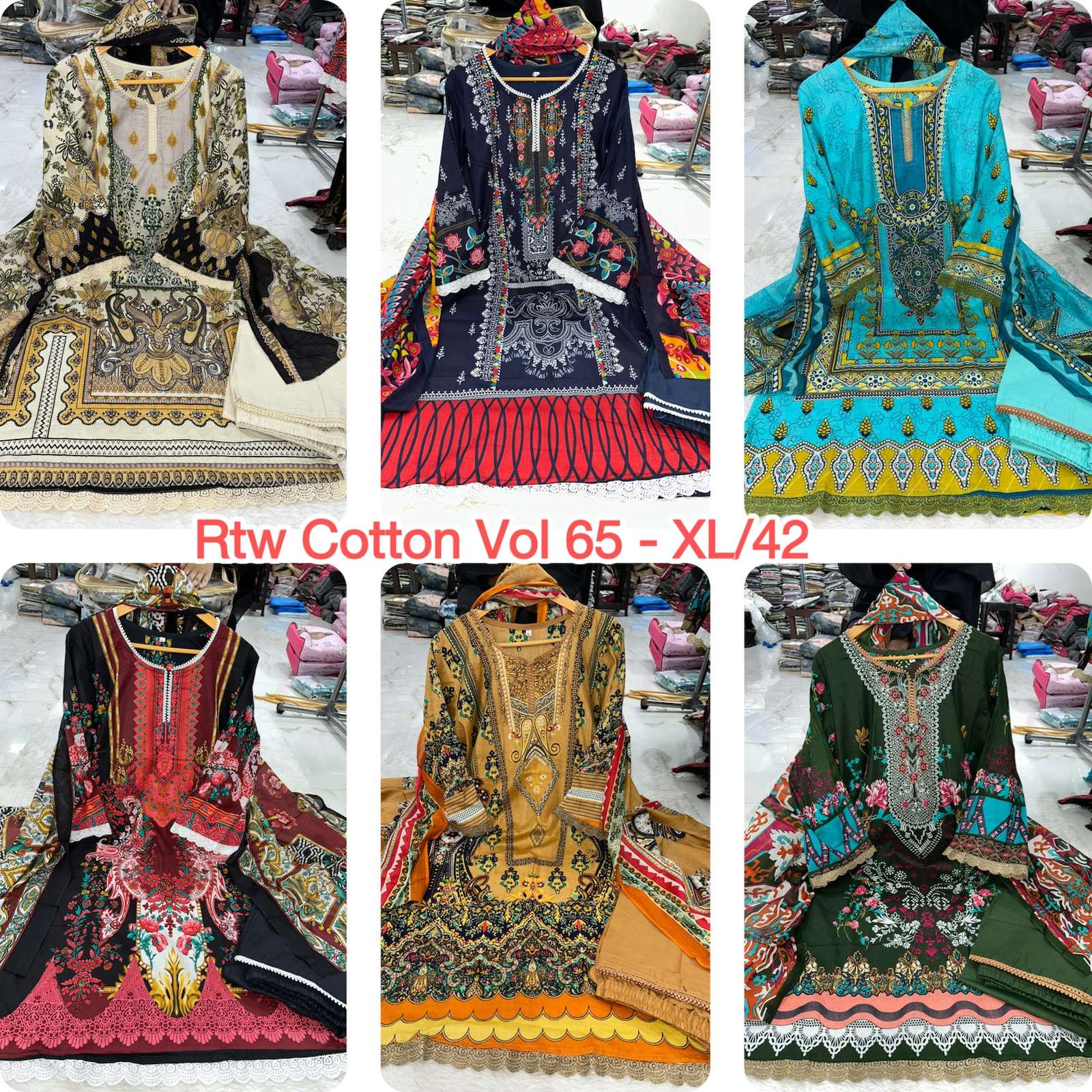 READY MADE HEAVY COTTON LUXURY COLLECTION VOL - 65 BY RTW - 01 - 06