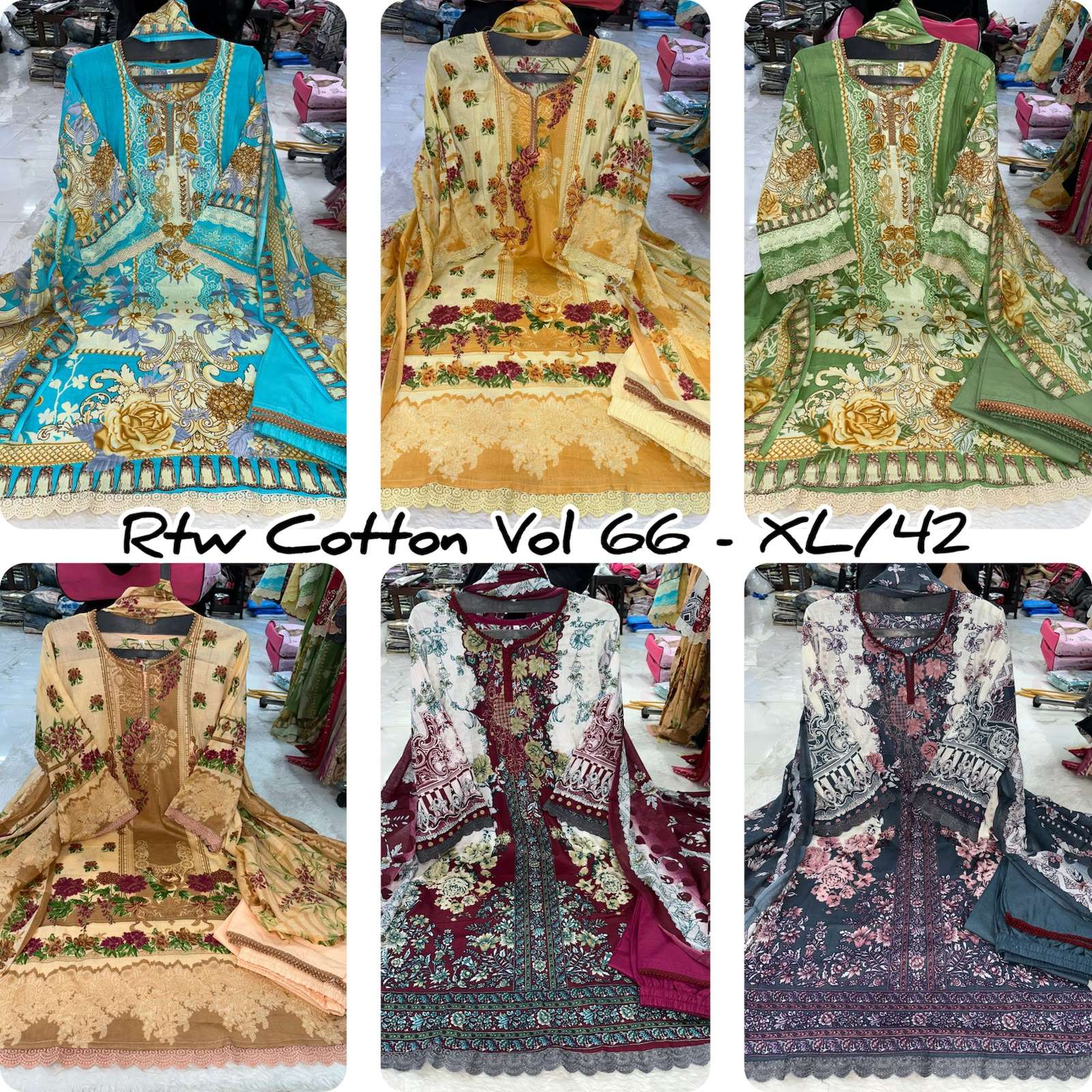 READY MADE HEAVY COTTON LUXURY COLLECTION VOL - 66 BY RTW - 01 - 06