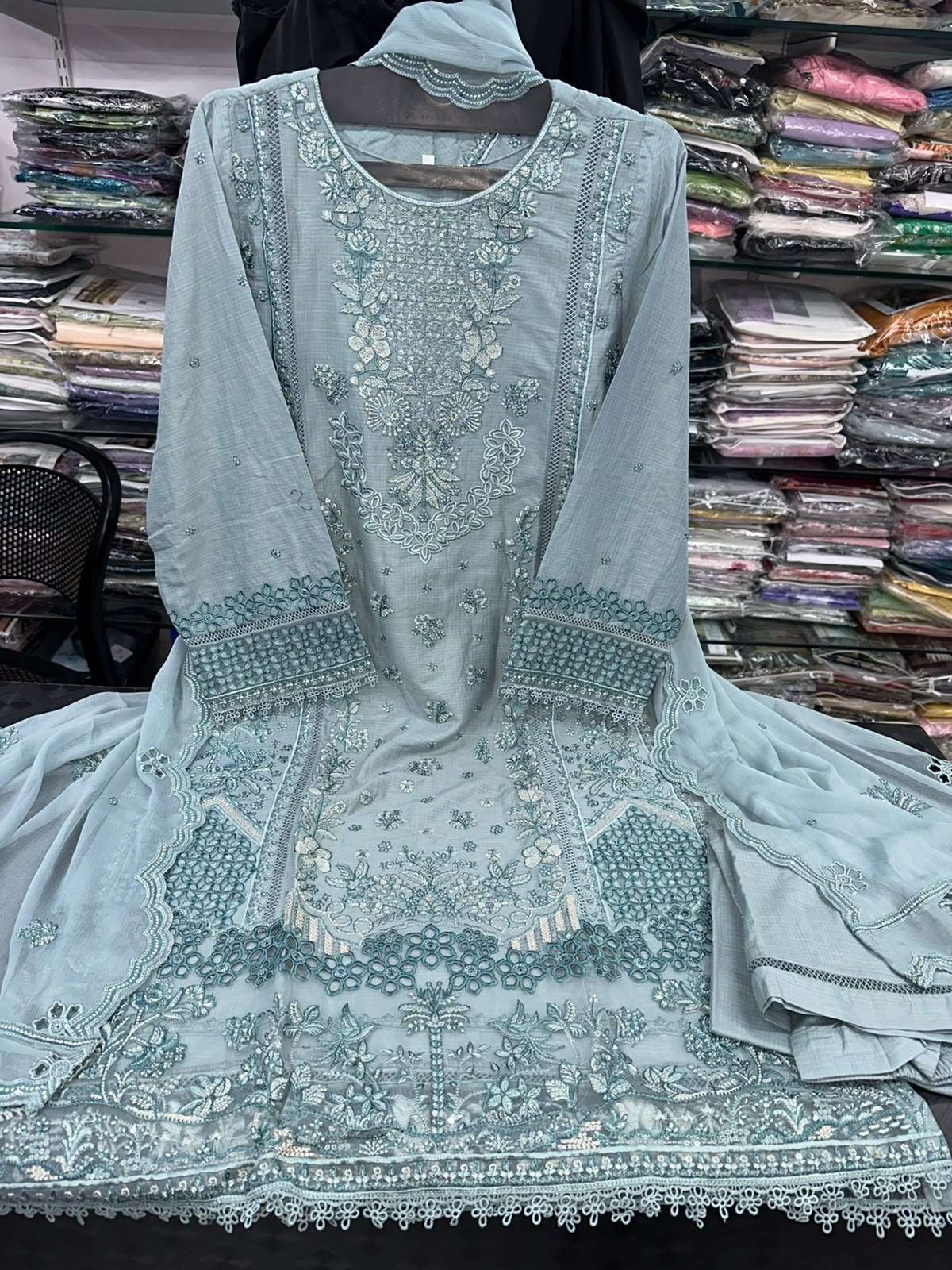 RTW LUXURY EMBROIDERED FESTIVE COLLECTION BY SADABAHAR - 03
