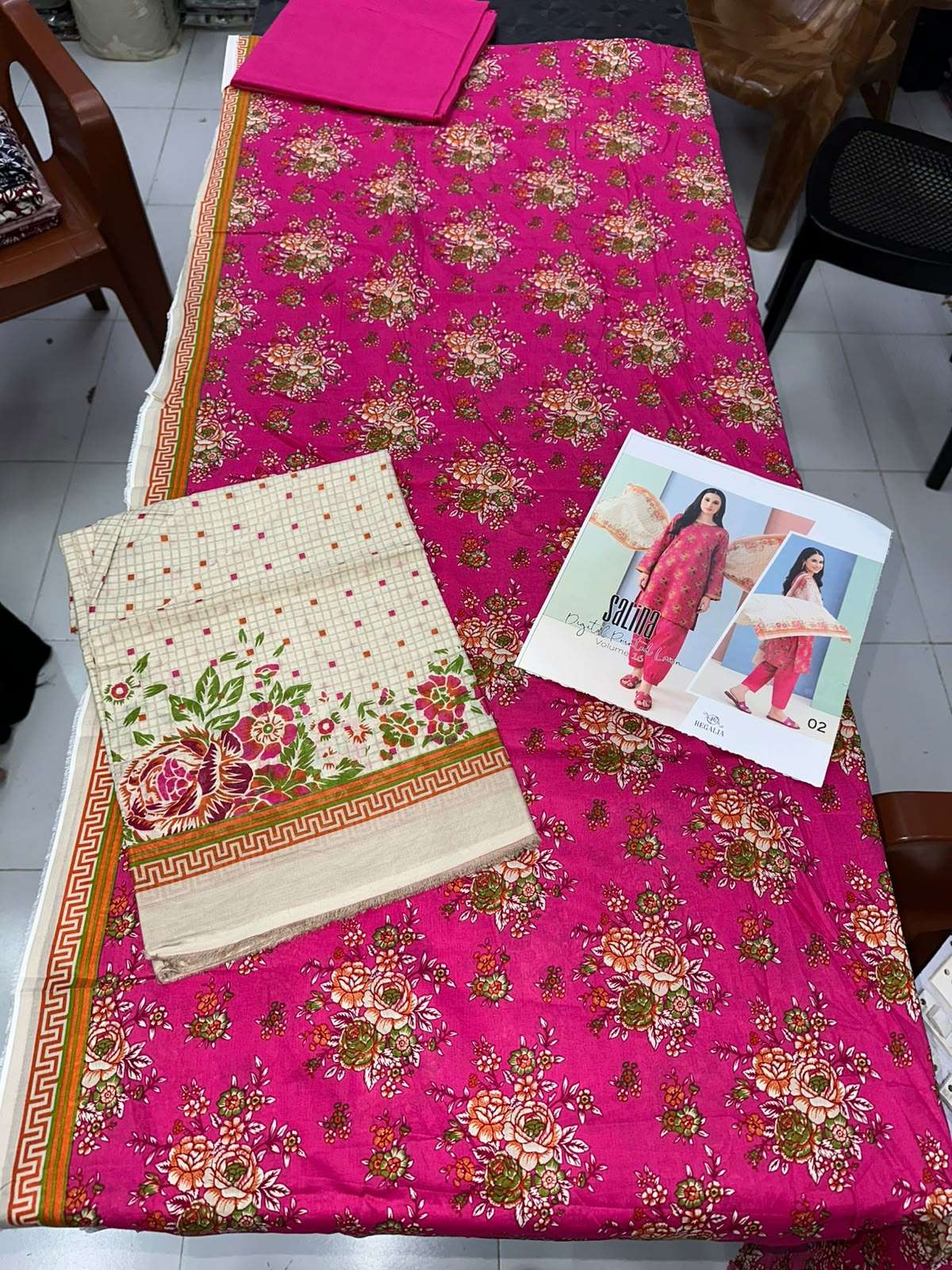 SALINA DIGITAL PRINTED LAWN VOL - 16 LIMITED EDITION 2026 BY REGALIA TEXTILES - 02