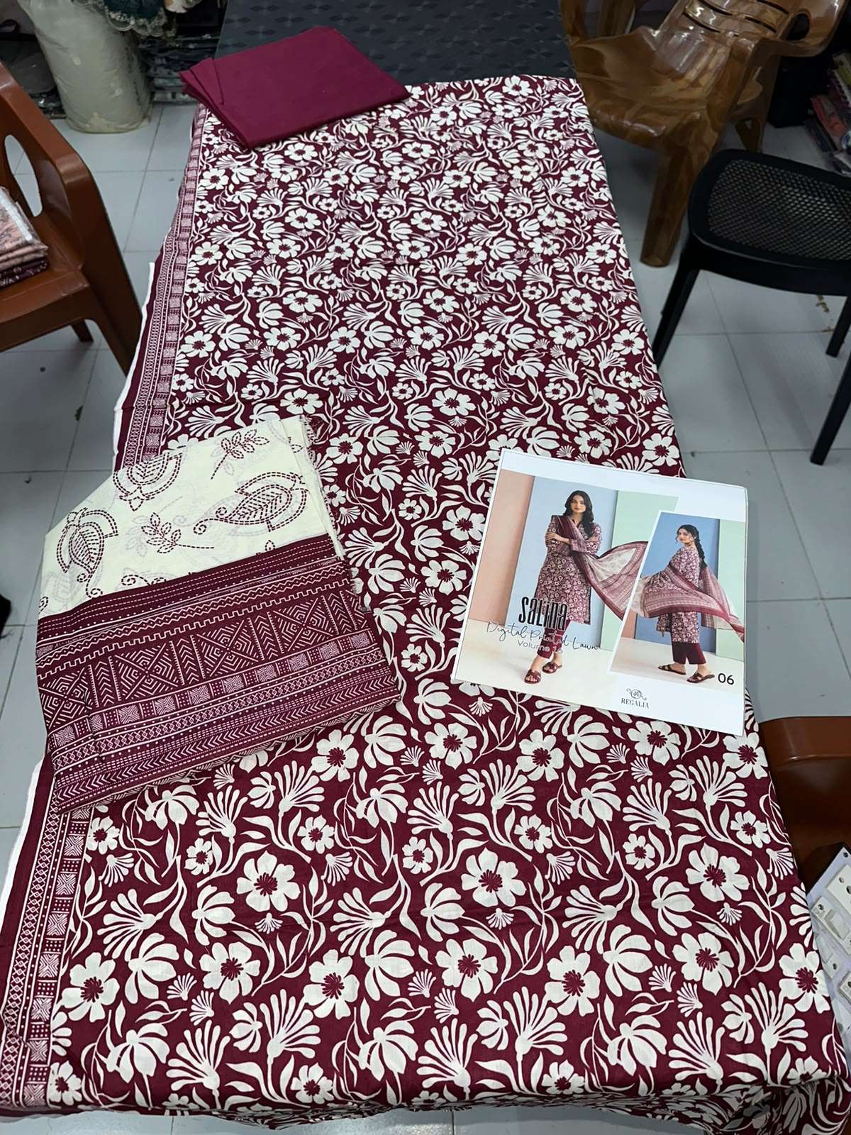SALINA DIGITAL PRINTED LAWN VOL - 16 LIMITED EDITION 2026 BY REGALIA TEXTILES - 06