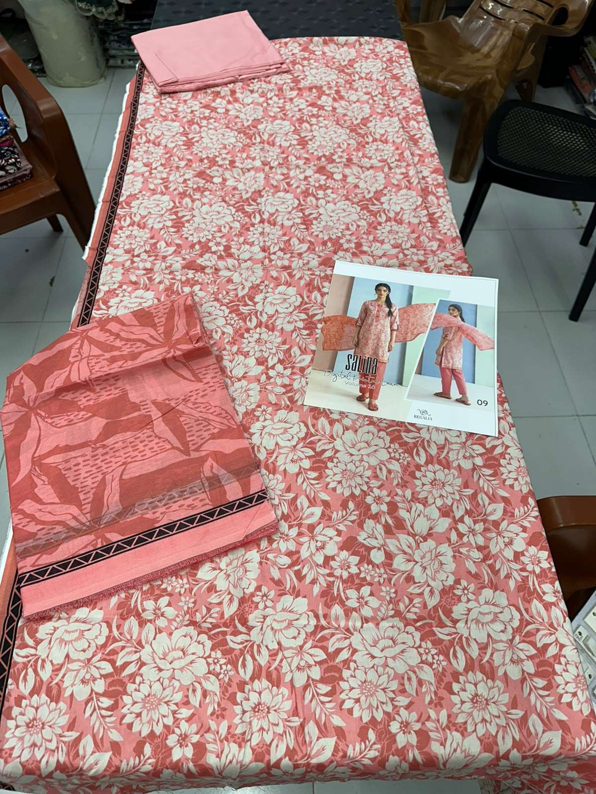SALINA DIGITAL PRINTED LAWN VOL - 16 LIMITED EDITION 2026 BY REGALIA TEXTILES - 09