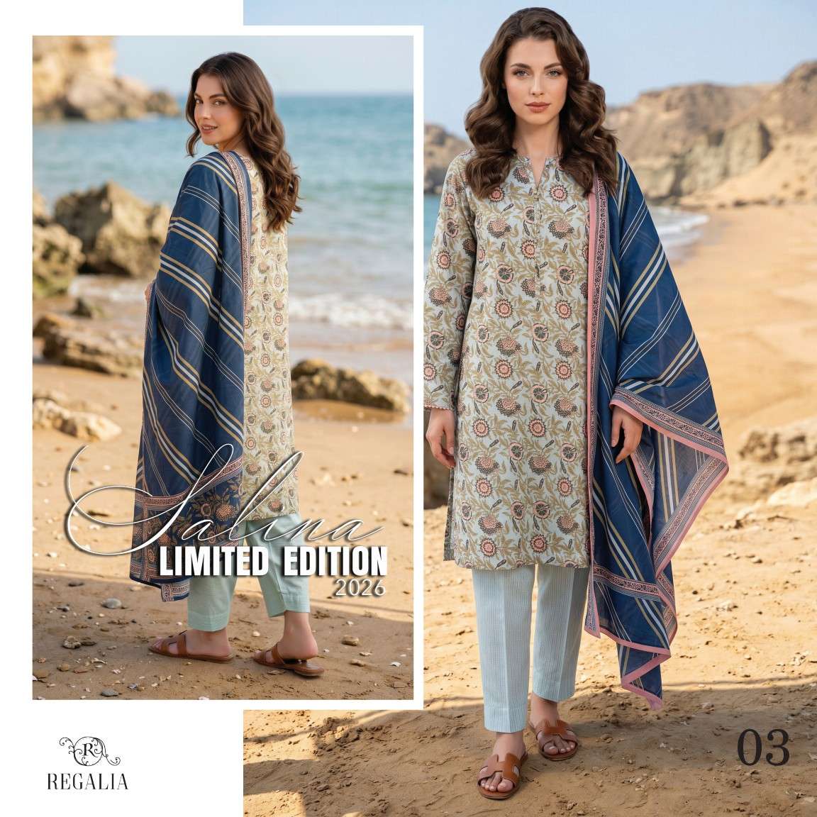 SALINA PRINTED SUMMER LAWN COLLECTION LIMITED EDITION 2026 MODEL PIC BY REGALIA TEXTILES - 03