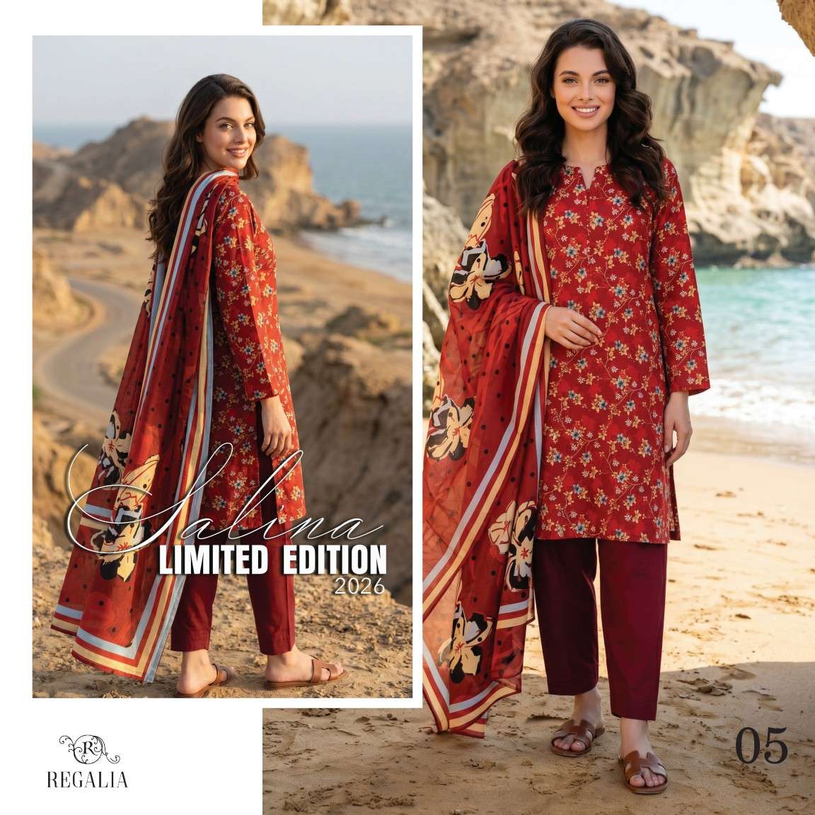 SALINA PRINTED SUMMER LAWN COLLECTION LIMITED EDITION 2026 MODEL PIC BY REGALIA TEXTILES - 05