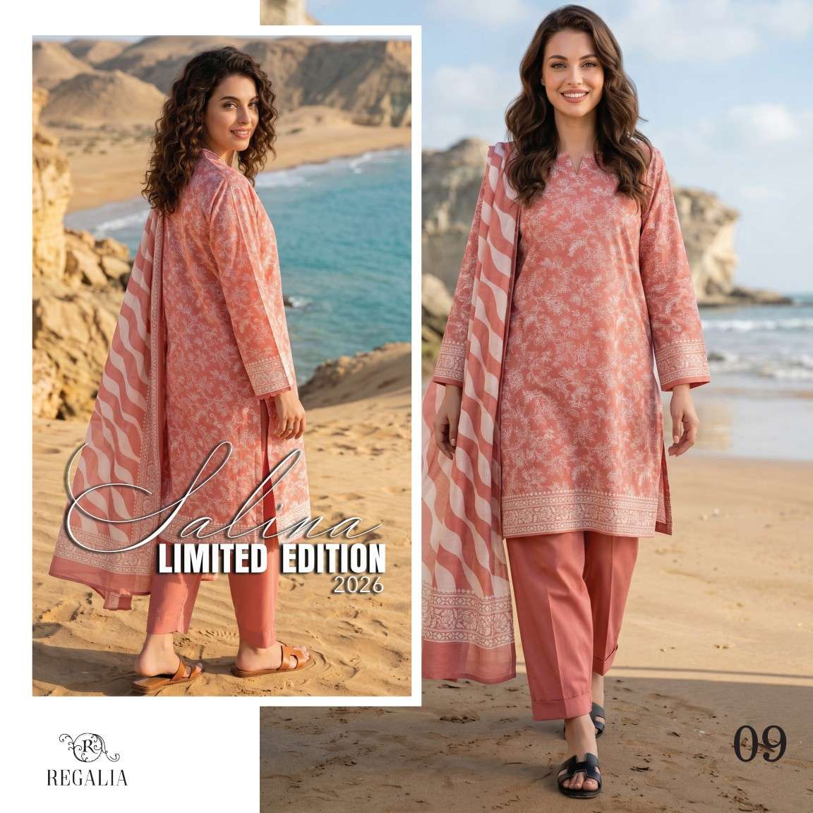 SALINA PRINTED SUMMER LAWN COLLECTION LIMITED EDITION 2026 MODEL PIC BY REGALIA TEXTILES - 09
