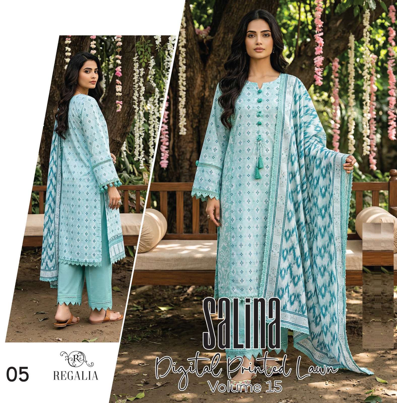 SALINA VOL - 15 DIGITAL PRINTED LAWN COLLECTION 2026 BY REGALIA TEXTILES - 05