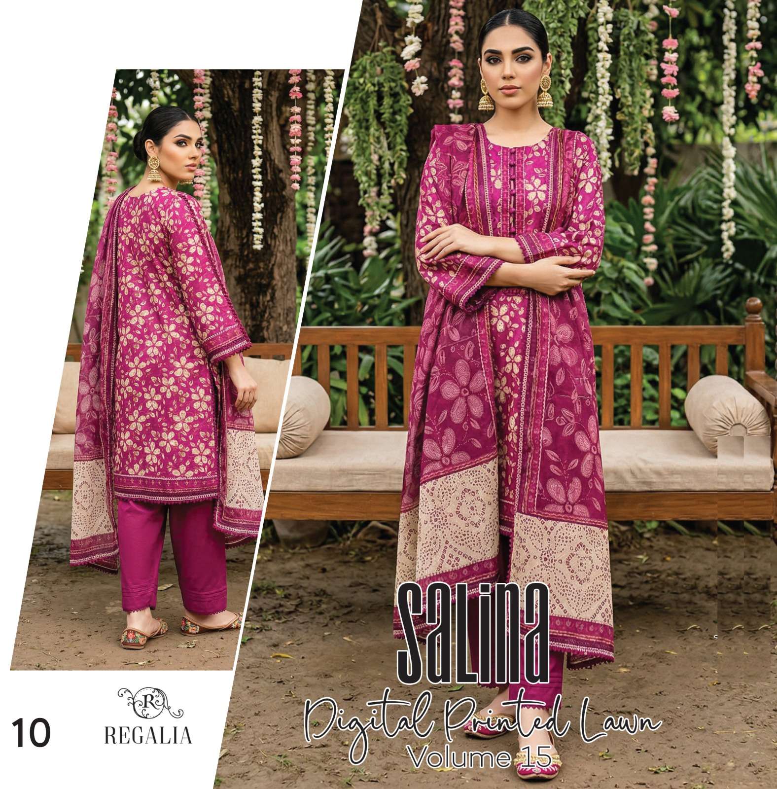 SALINA VOL - 15 DIGITAL PRINTED LAWN COLLECTION 2026 BY REGALIA TEXTILES - 10