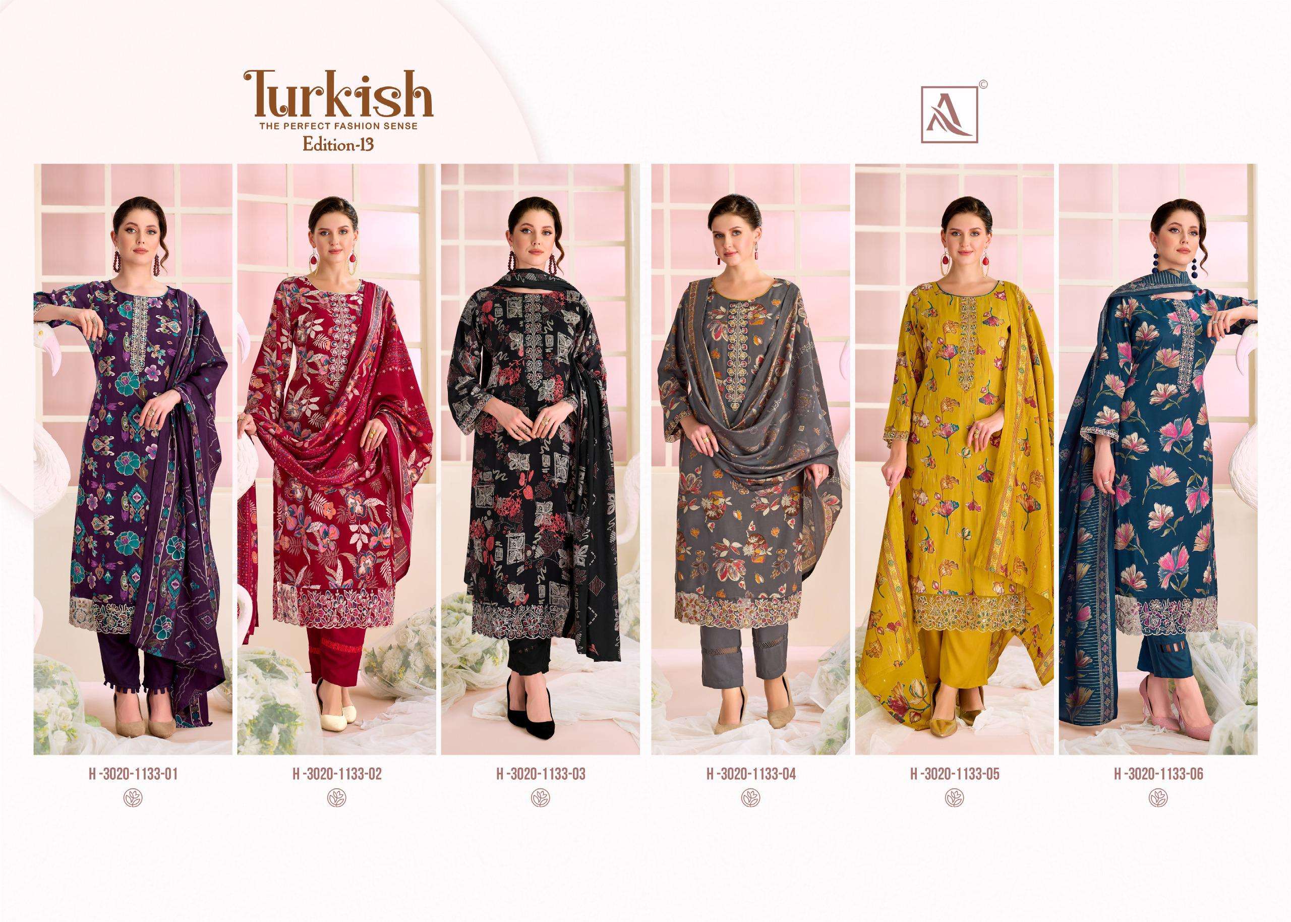 TURKISH EDITION -13 BY ALOK SUIT - 01 - 06