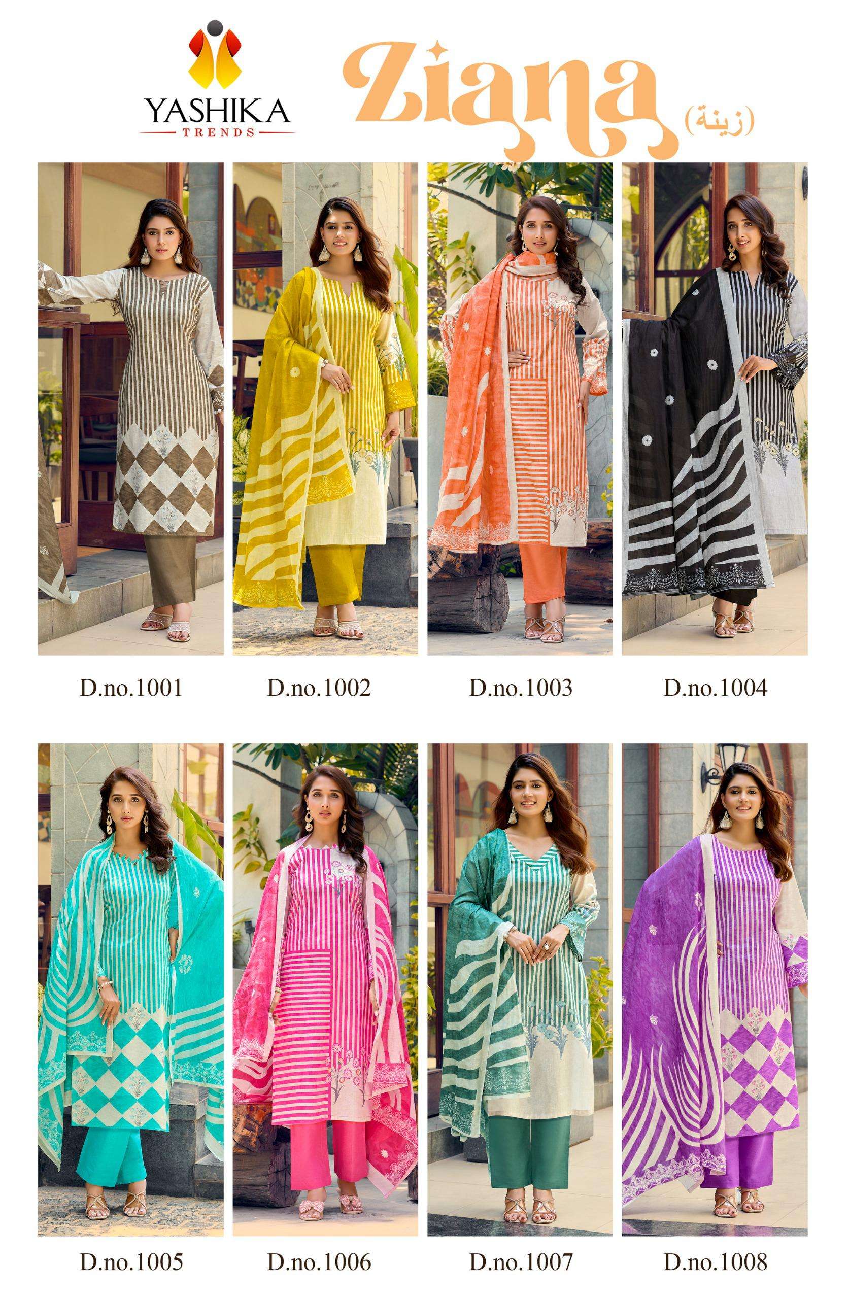 ZIANA BY YASHIKA TRENDS - 01 - 08