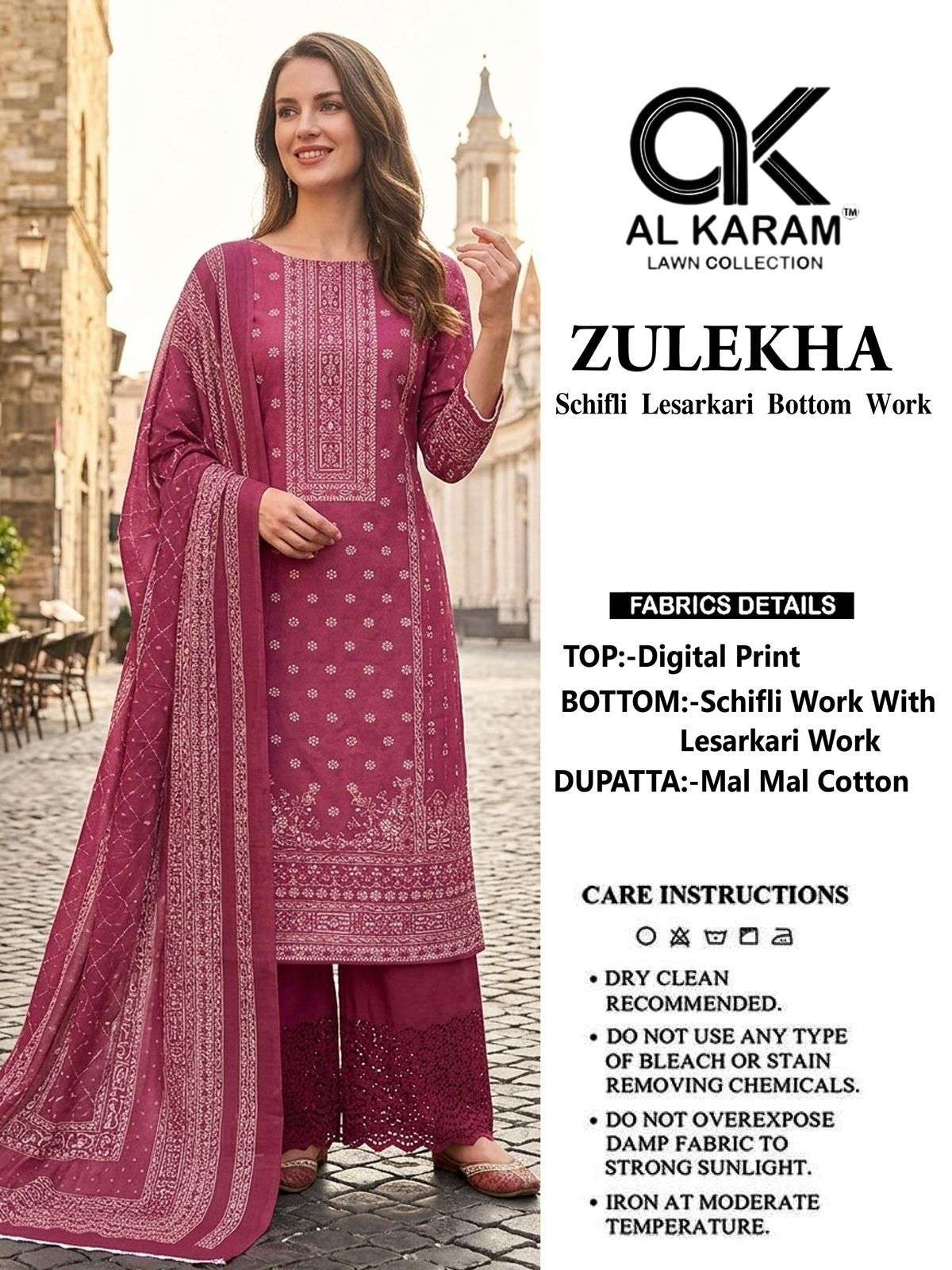 ZULEKHA EPLICE BOTTOM BY AL KARAM - 05