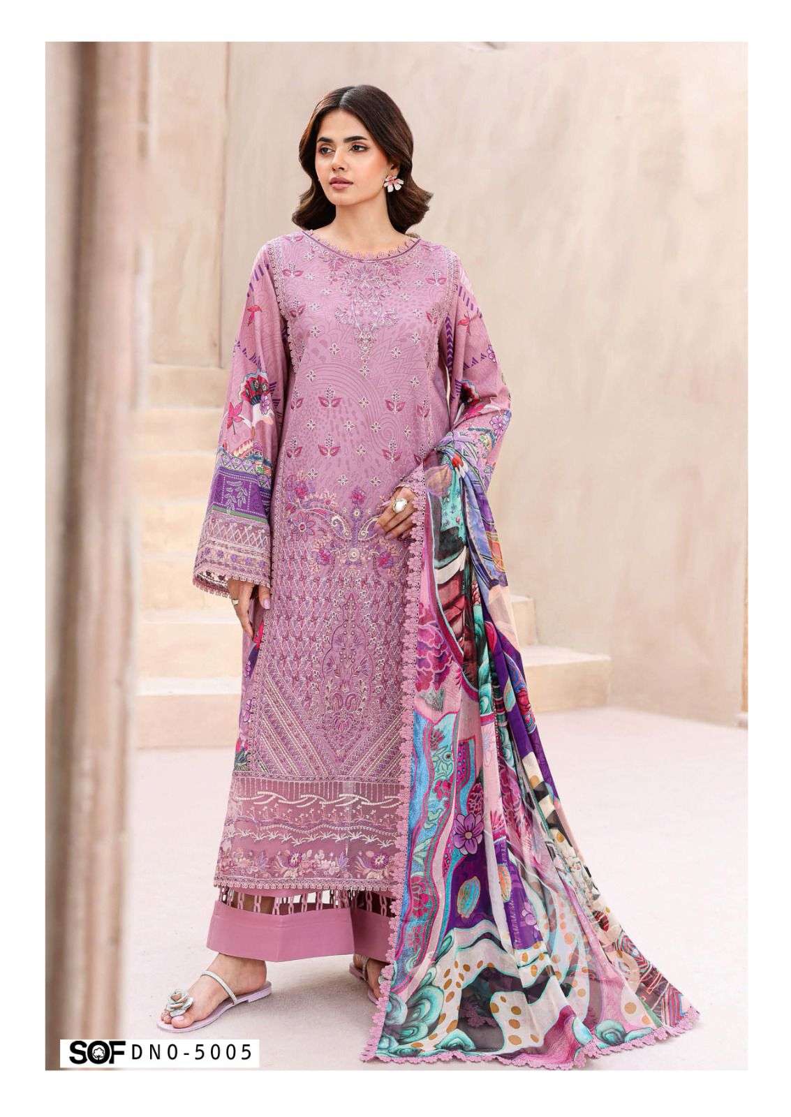 ASIM JOFA HEAVY COTTON LUXURY COLLECTION VOL - 05 BY SHREE OM FAB - 05