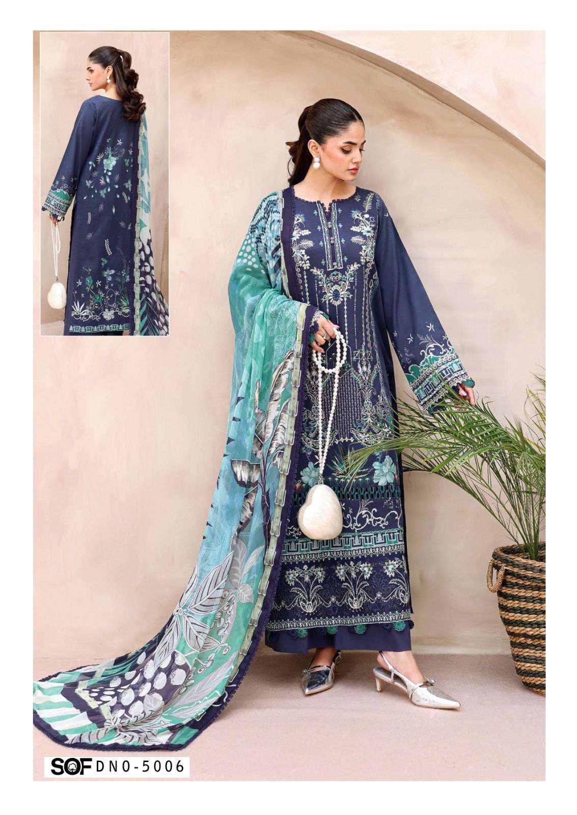 ASIM JOFA HEAVY COTTON LUXURY COLLECTION VOL - 05 BY SHREE OM FAB - 06