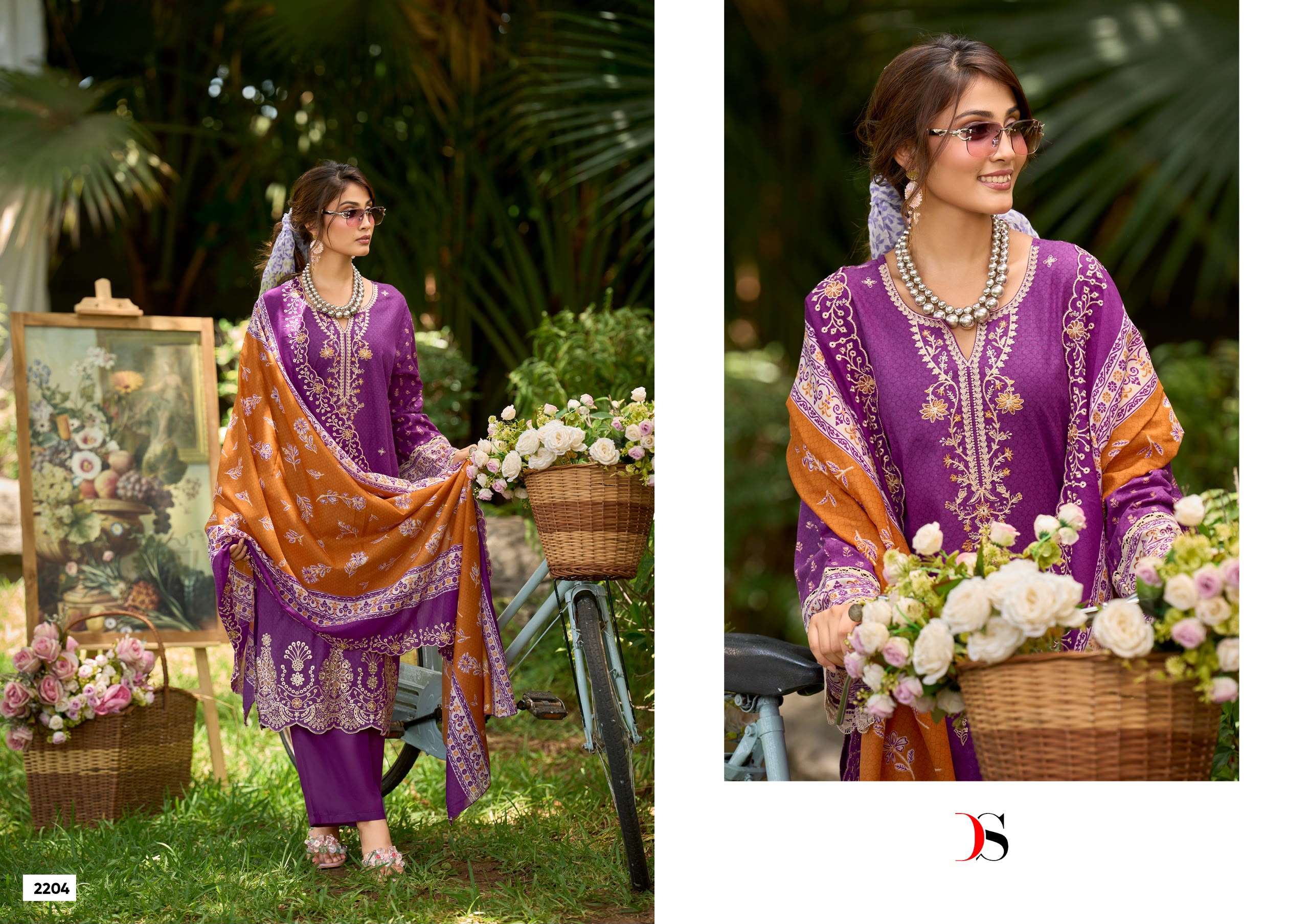 BIN SAEED LAWN COLLECTION - 22 MODEL PIC BY DEEPSY SUITS - 04