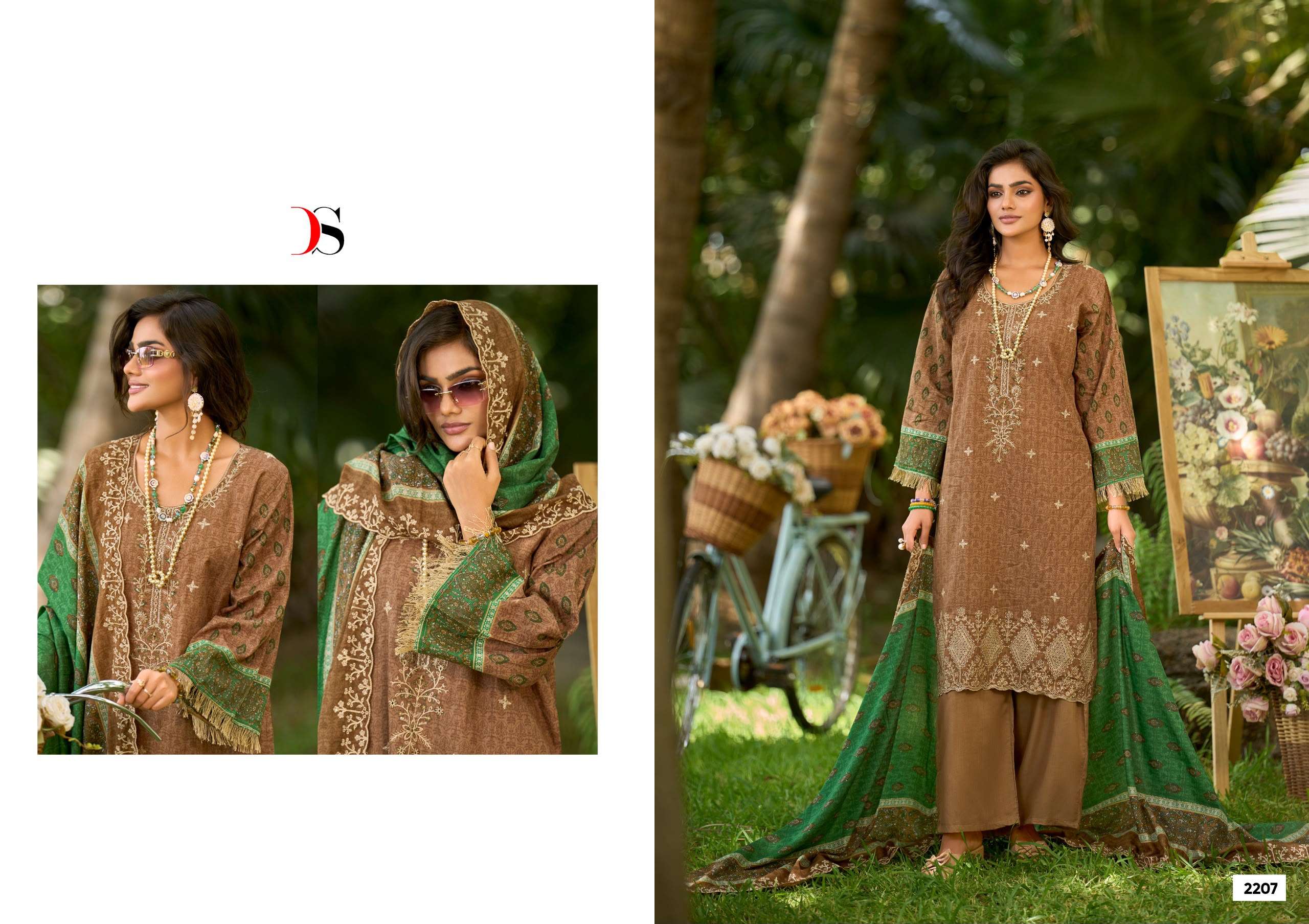 BIN SAEED LAWN COLLECTION - 22 MODEL PIC BY DEEPSY SUITS - 07
