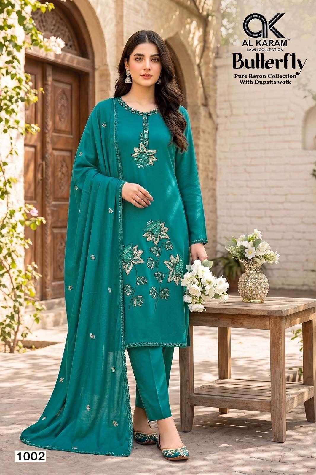 BUTTERFLY RAYON COLLECTION BY AL KARAM - 02