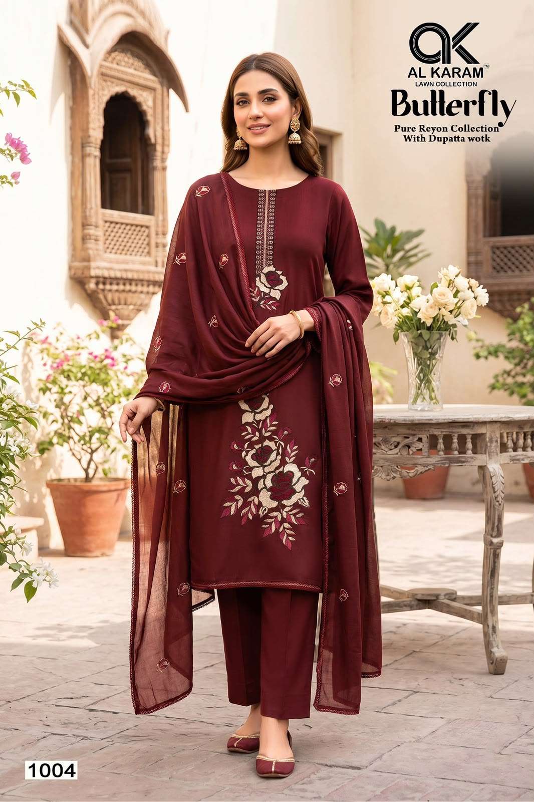 BUTTERFLY RAYON COLLECTION BY AL KARAM - 04