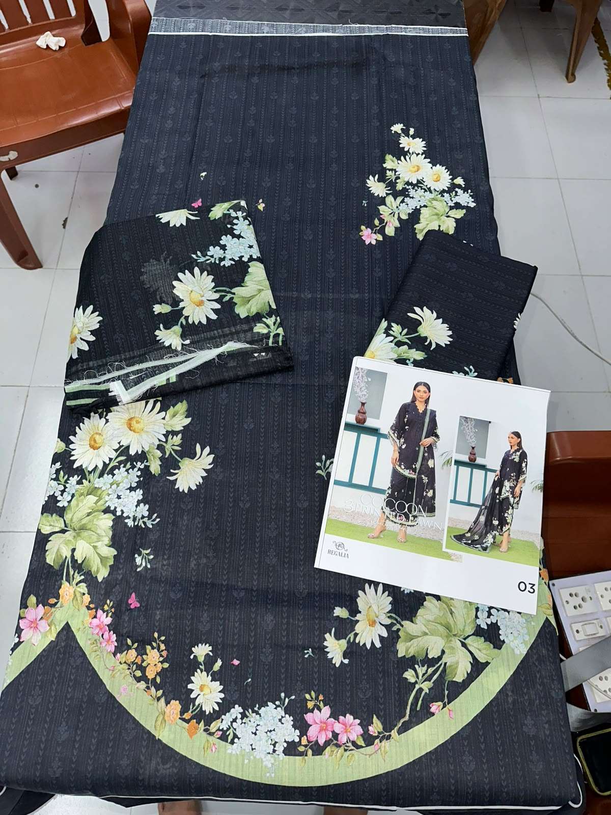 COCOON PRINTED LAWN COLLECTION BY REGALIA - 02