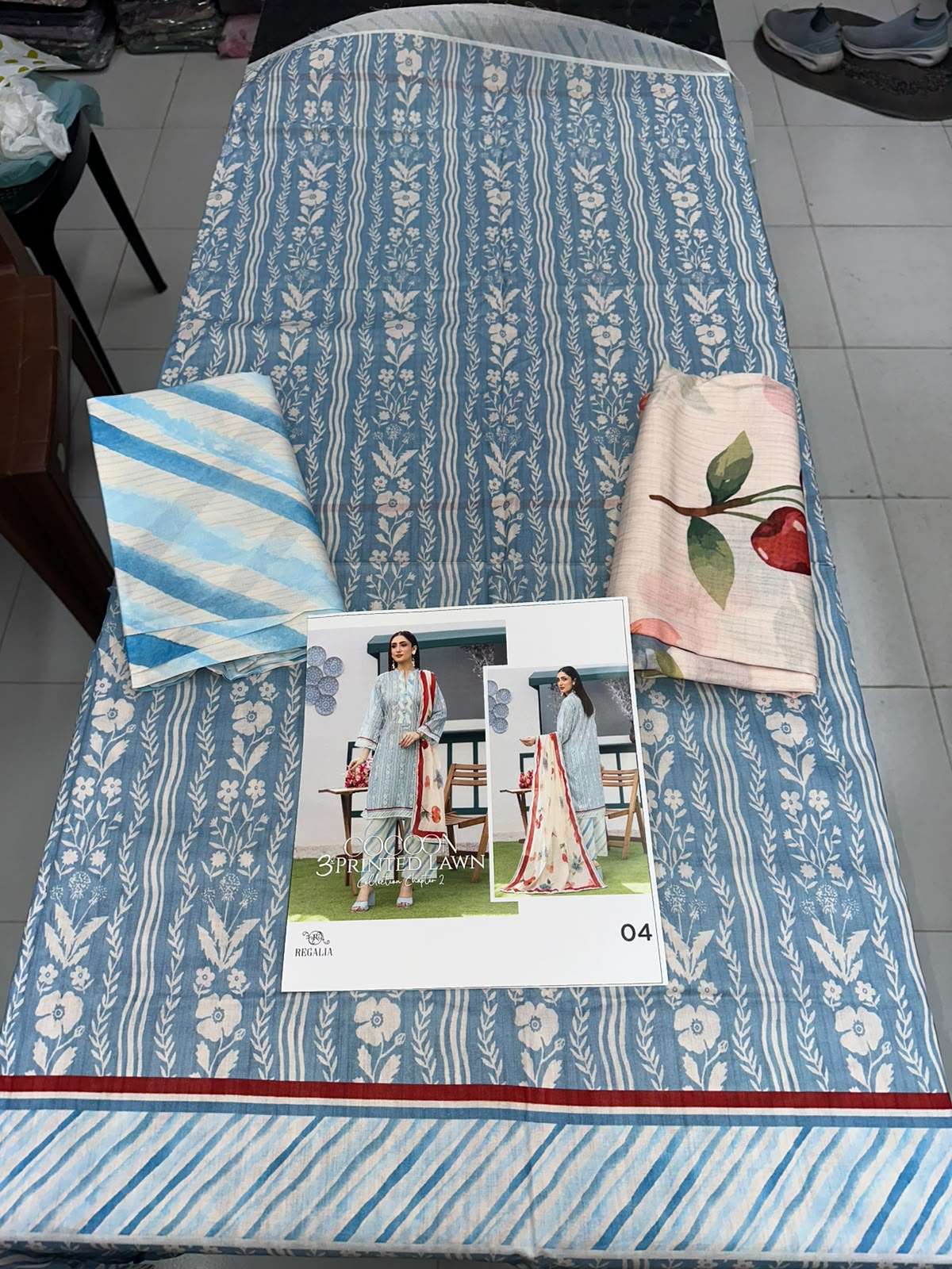 COCOON PRINTED LAWN COLLECTION BY REGALIA - 06