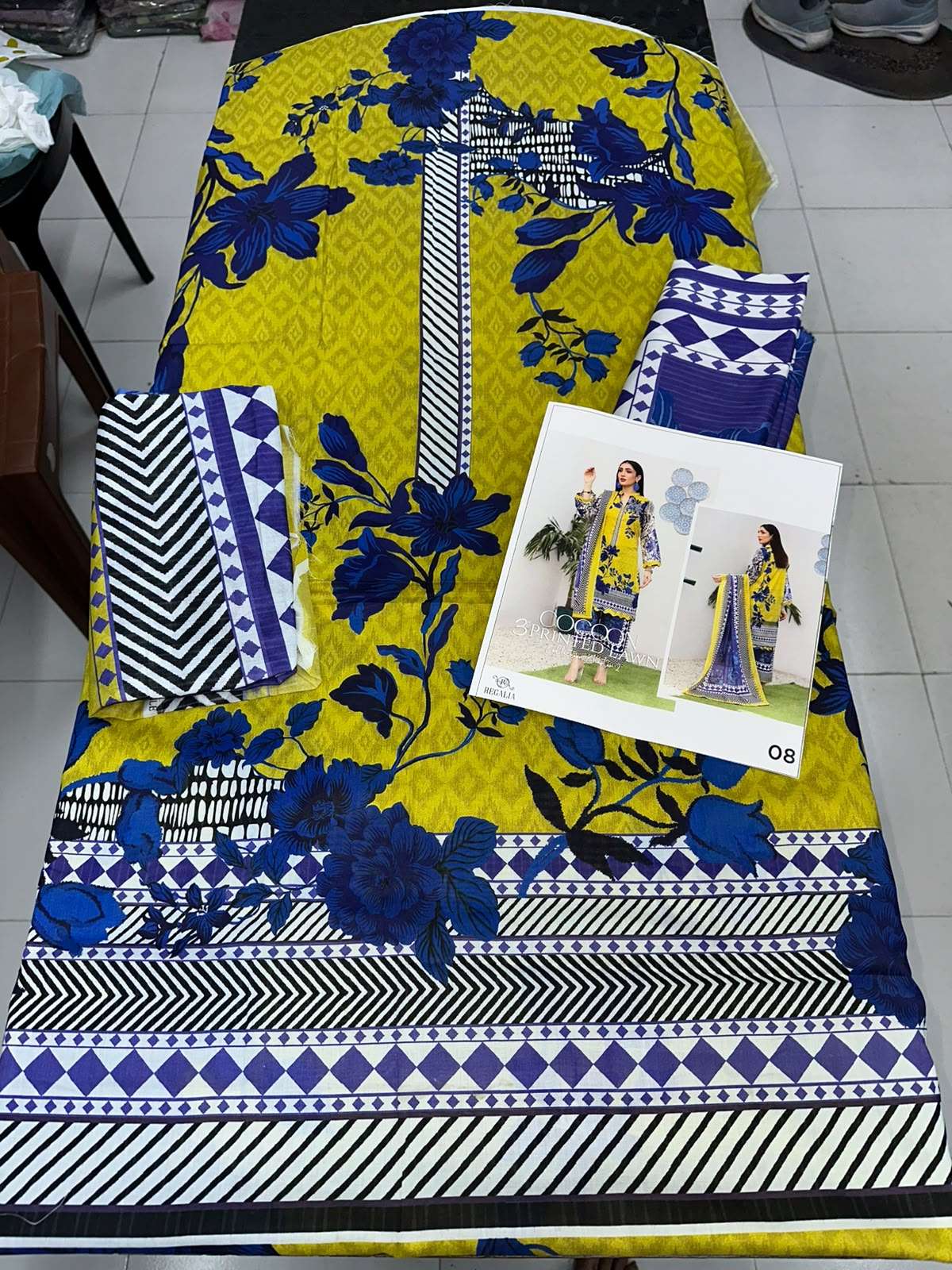 COCOON PRINTED LAWN COLLECTION BY REGALIA - 10