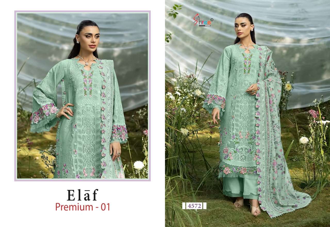 ELAF PREMIUM - 01 BY SHREE FABS - 02