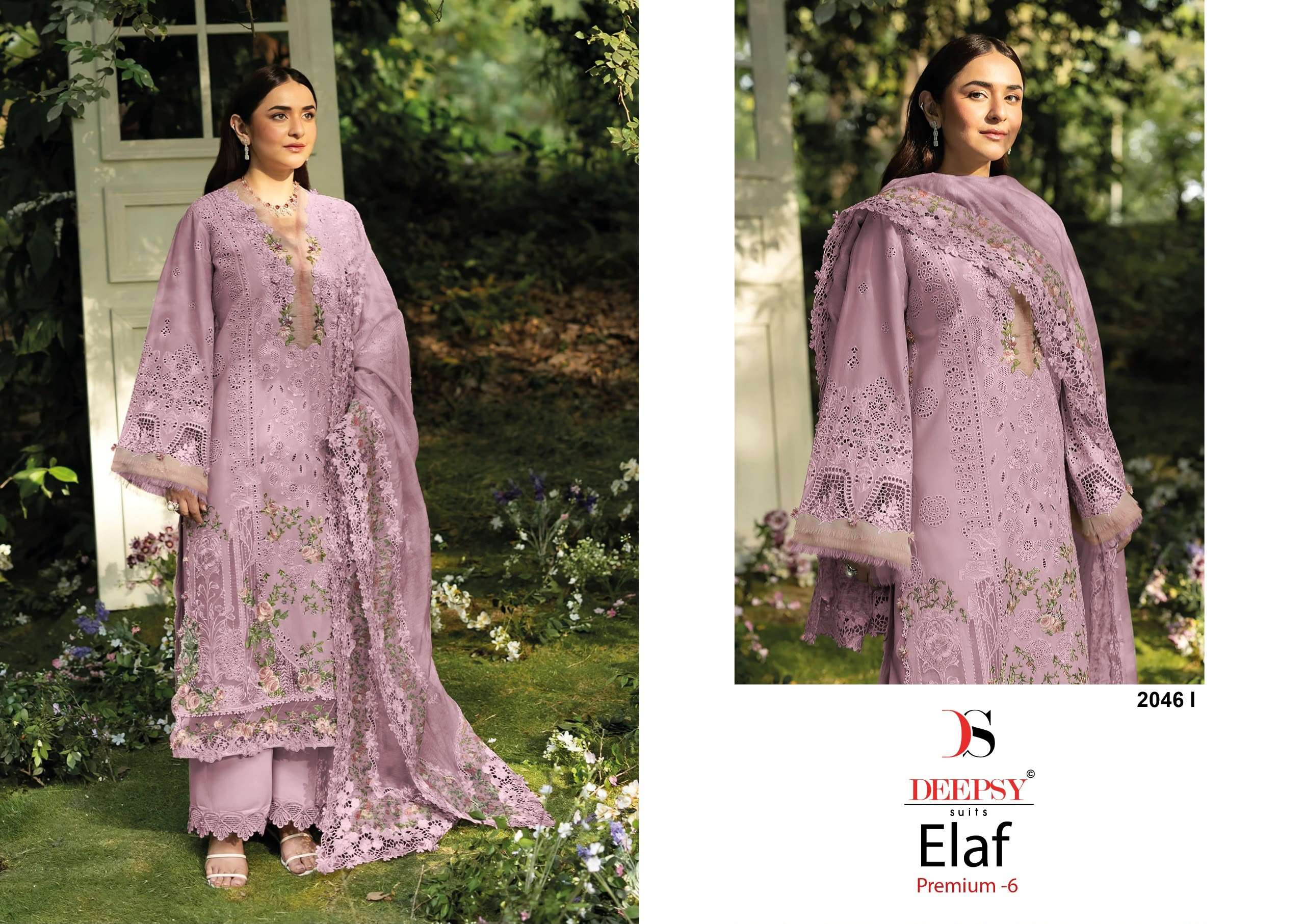 ELAF PREMIUM LUXURY LAWN - 06 D NO. 2046 BY DEEPSY SUITS - 01