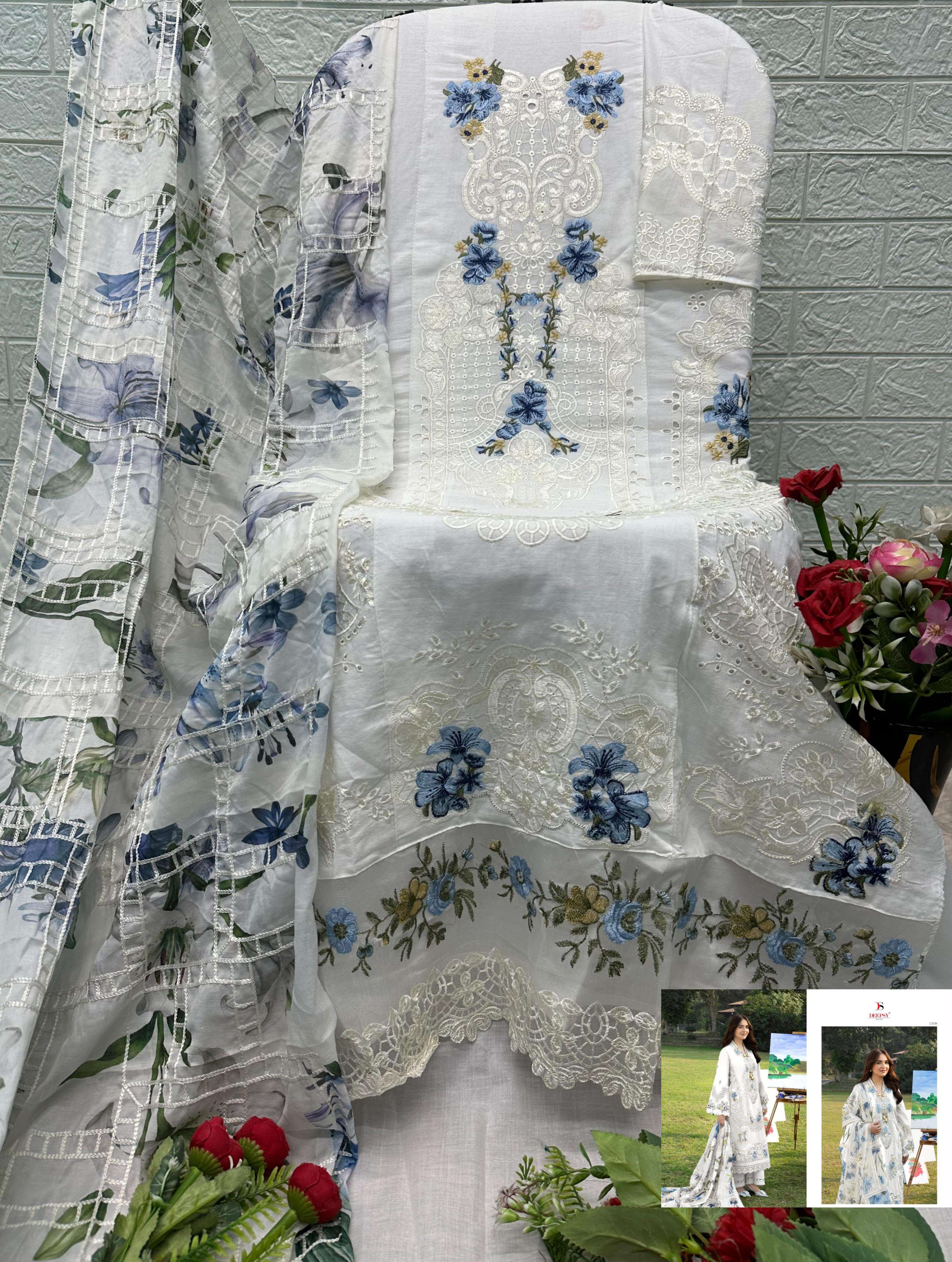 ELAF PREMIUM LUXURY LAWN - 08 BY DEEPSY SUITS - 12