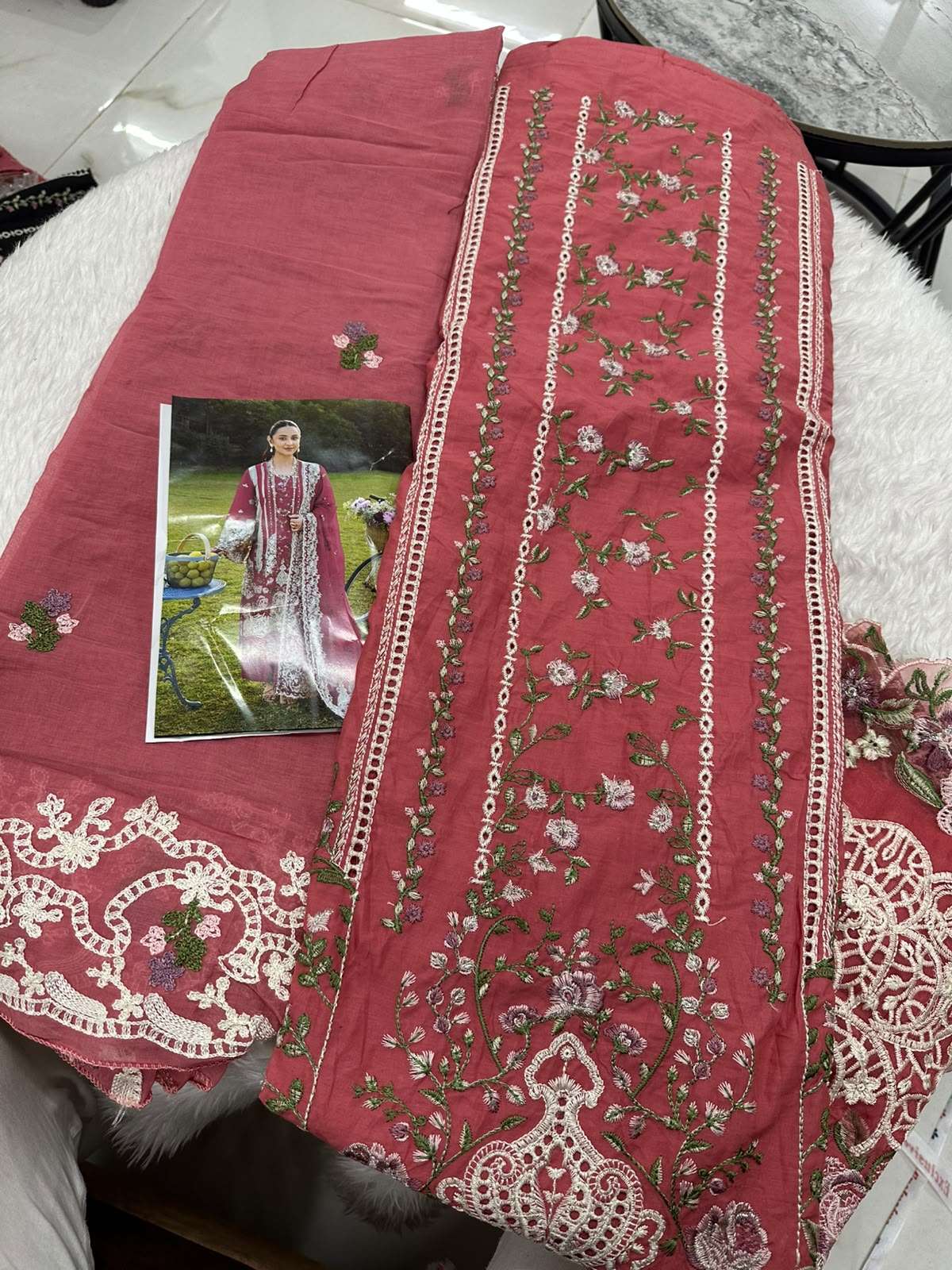 Falah Premium Cotton Collection Code - 50106 By Falah Designer Suits - 01 - 04