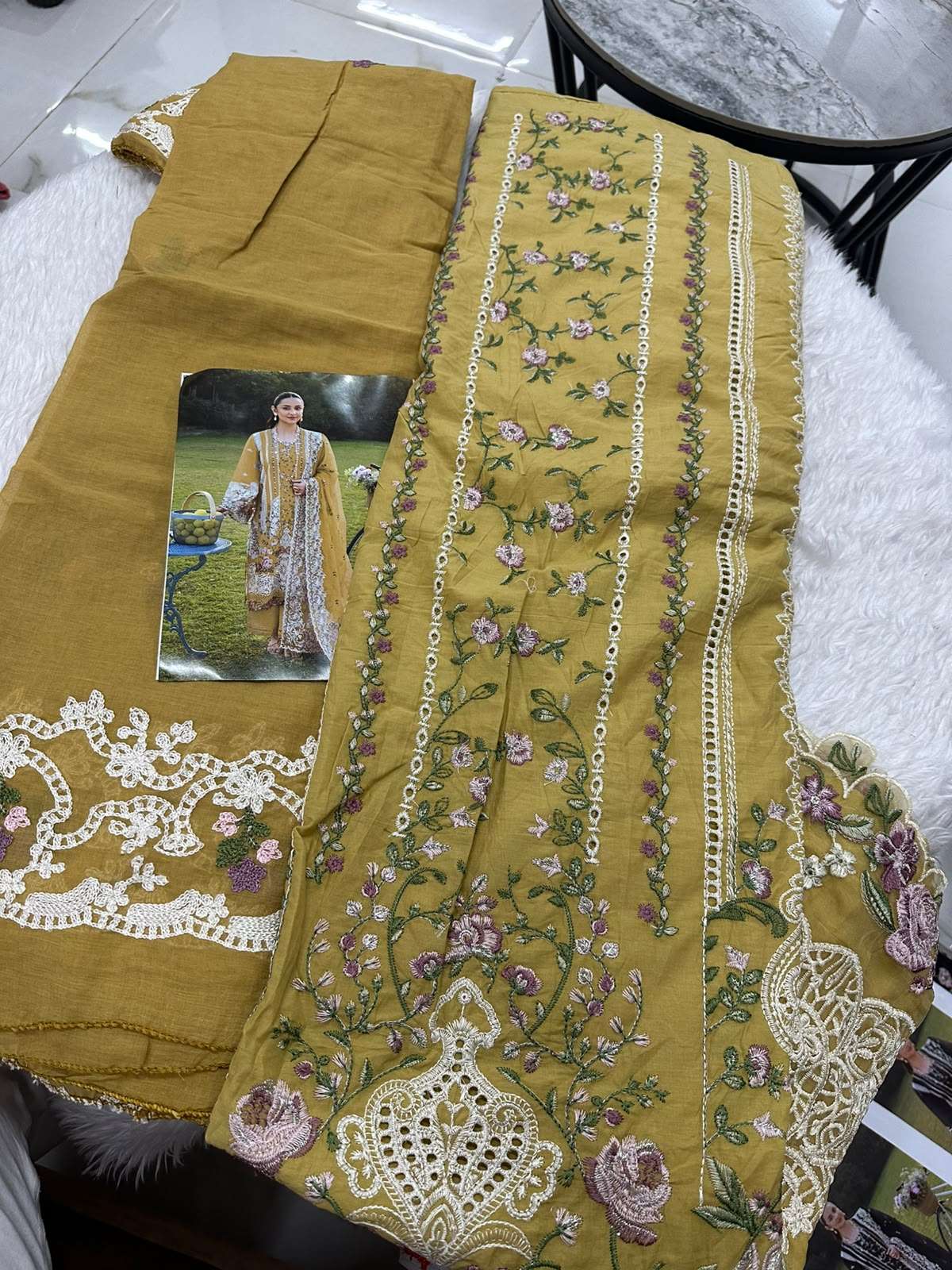 Falah Premium Cotton Collection Code - 50106 By Falah Designer Suits - 02