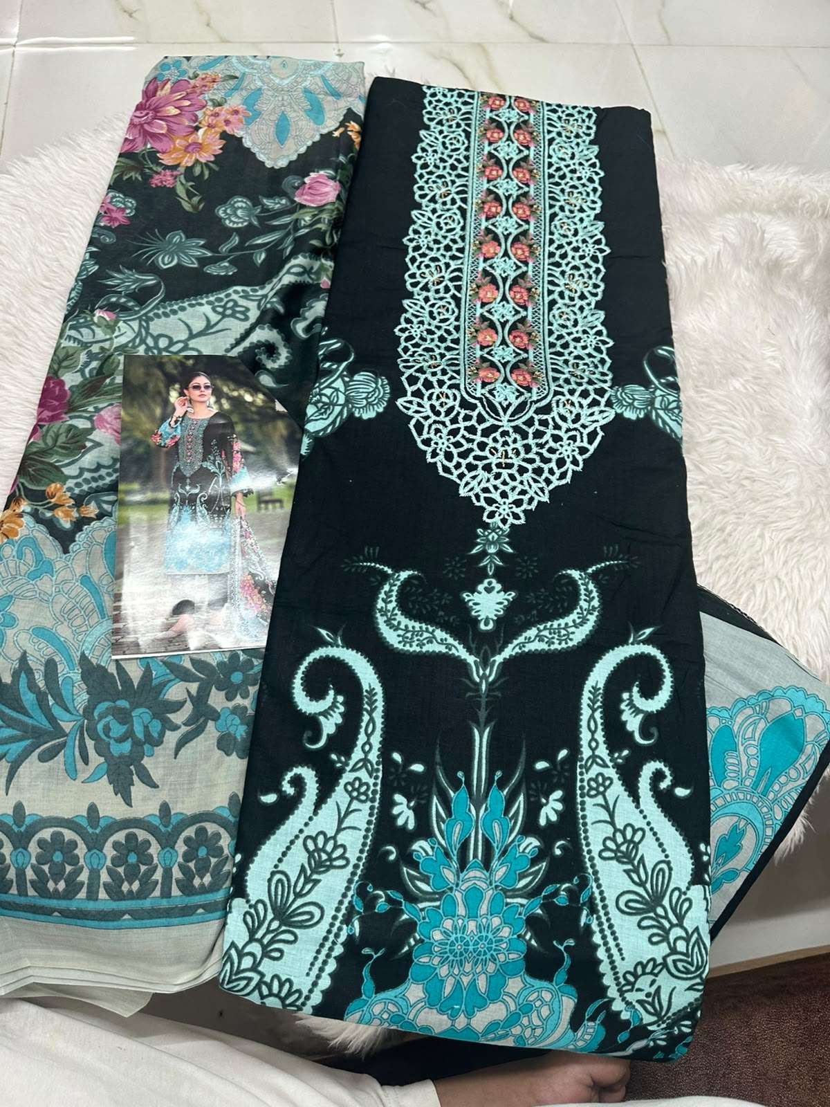 Falah Premium Cotton Collection Code - 50110 By Falah Designer Suits - 04