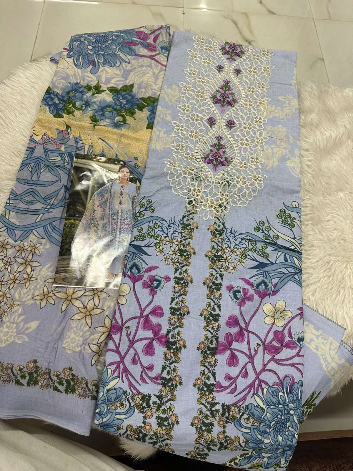 Falah Premium Cotton Collection Code - 50110 By Falah Designer Suits - 05